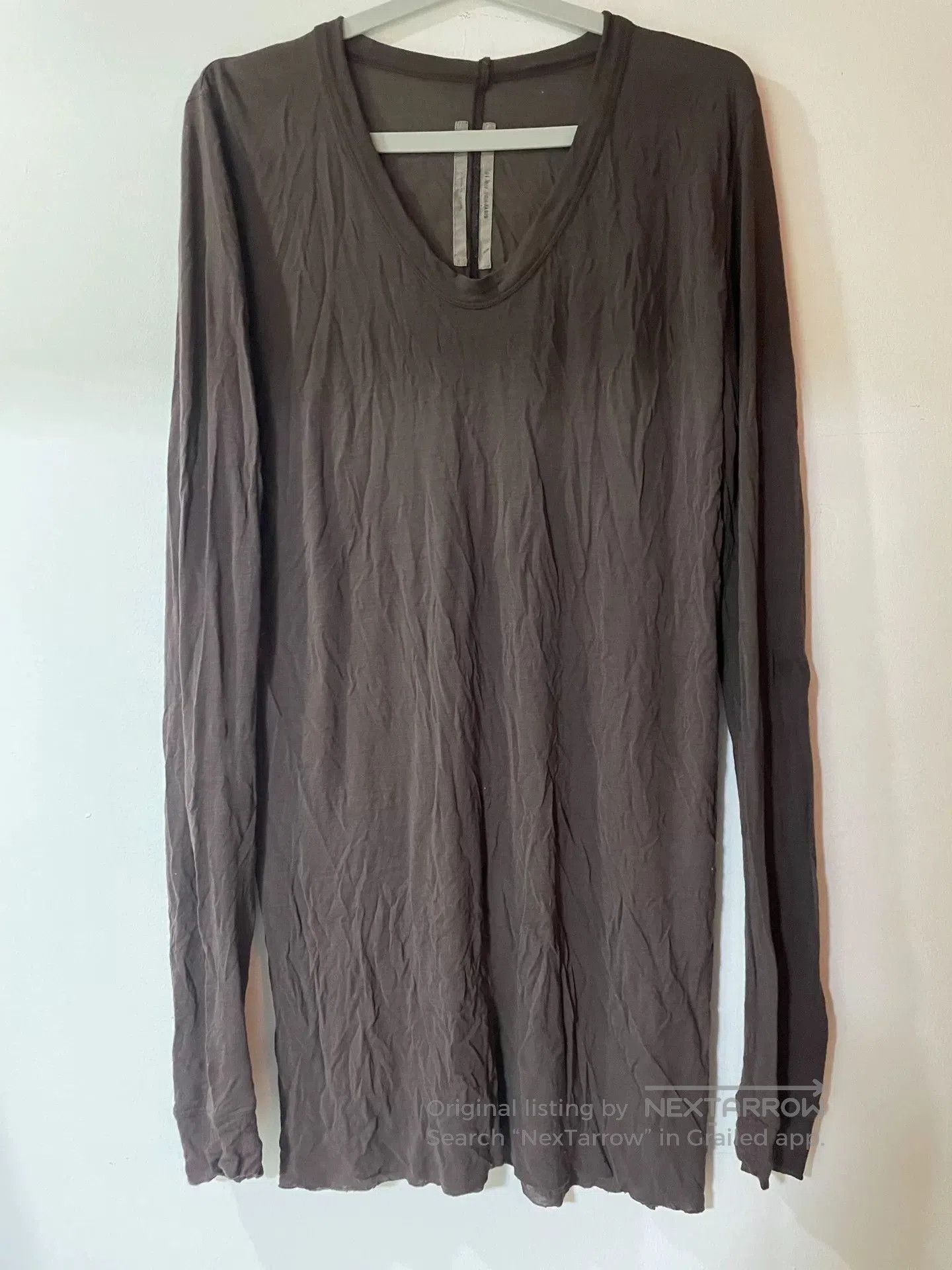 Rick Owens rick owens silk long sleeve top size 42. Size US M / EU 48-50 / 2 - 1 Thumbnail