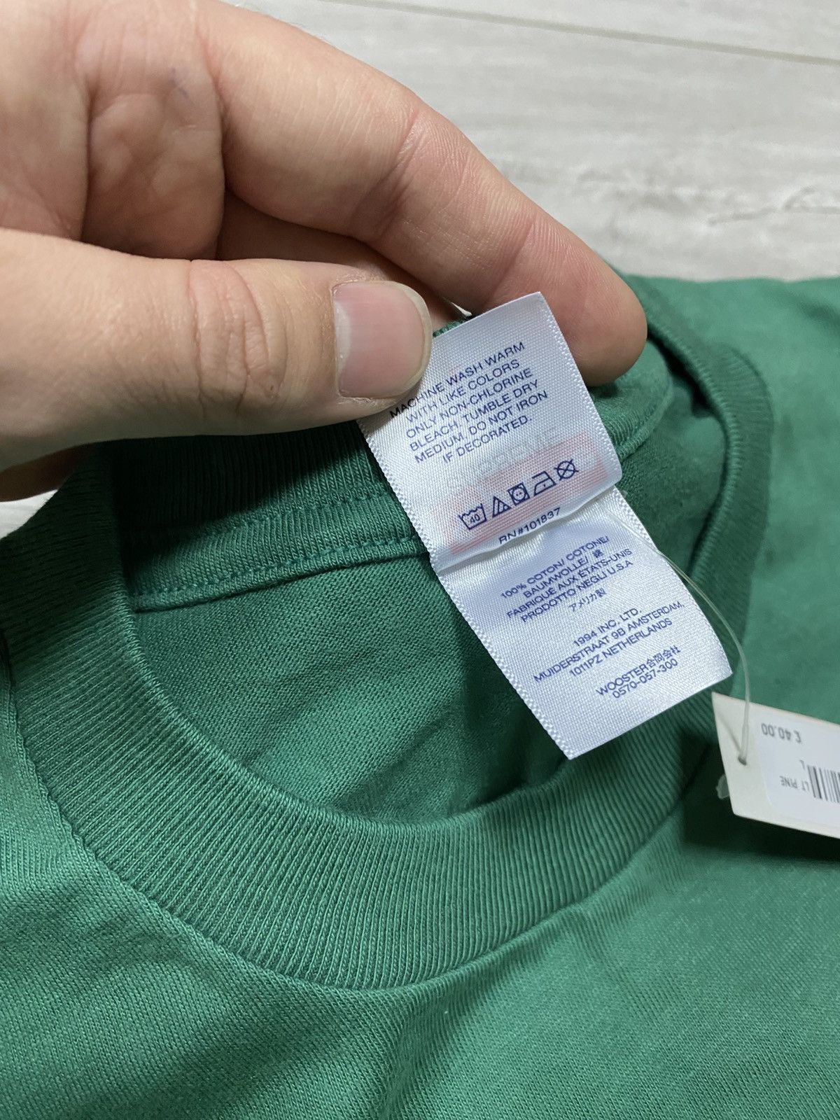 Supreme Supreme NEW Backwards Tee L Size US L / EU 52-54 / 3 - 4 Thumbnail