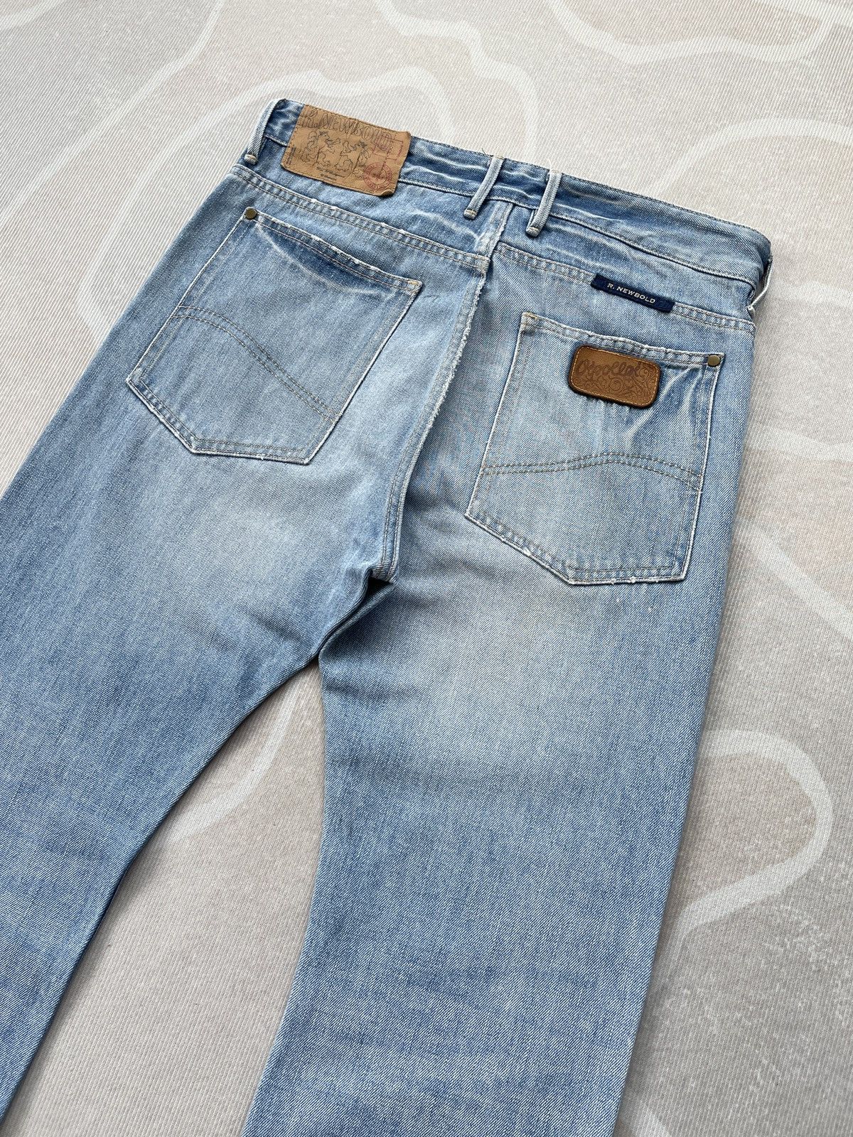 Oi Polloi RARE R.Newbold x Oi polloi Selvedge (P55) Size US 32 / EU 48 - 8 Thumbnail