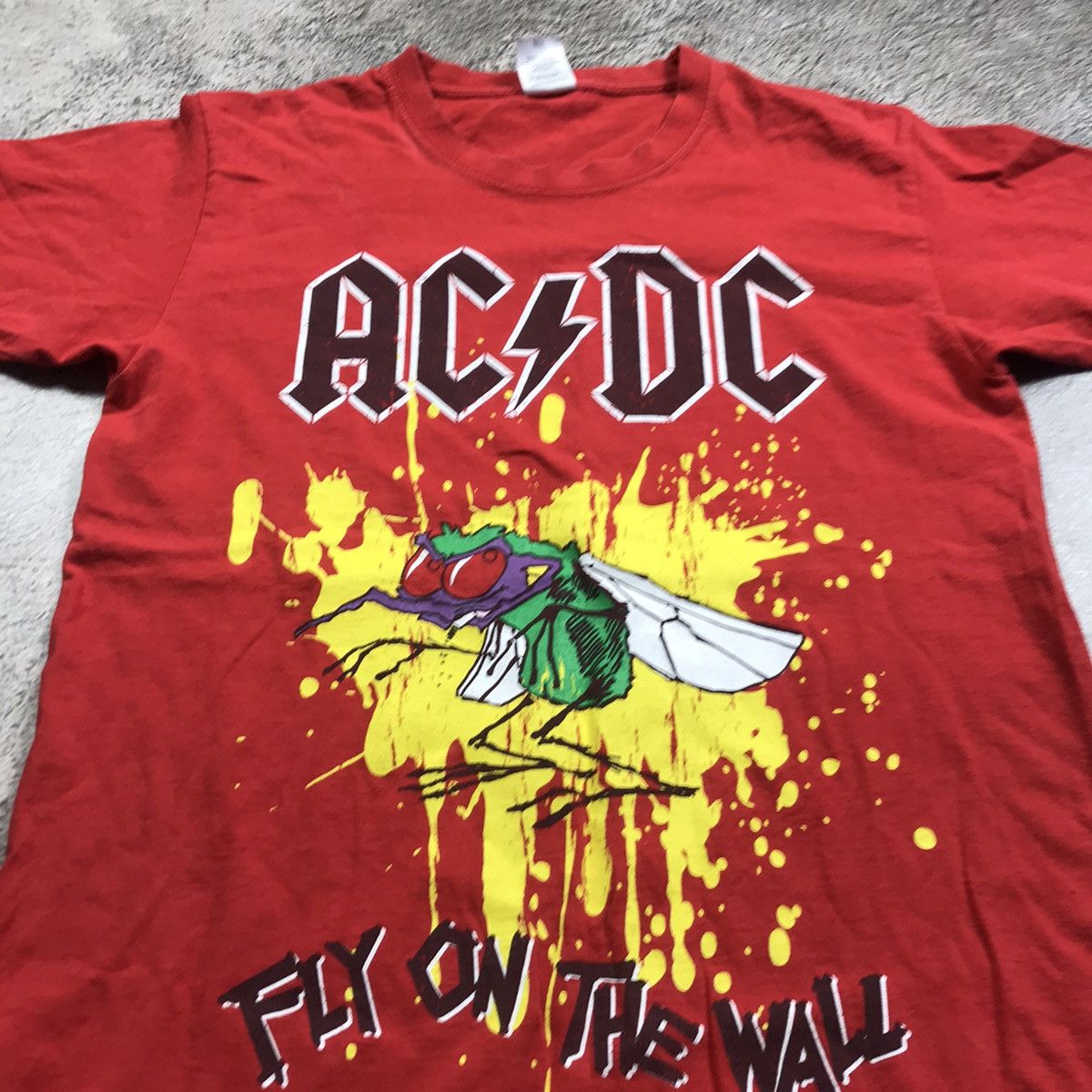 Vintage Vintage 90s AC/DC Band Tee Sun Faded Graphic Rock Punk M Size US M / EU 48-50 / 2 - 3 Thumbnail