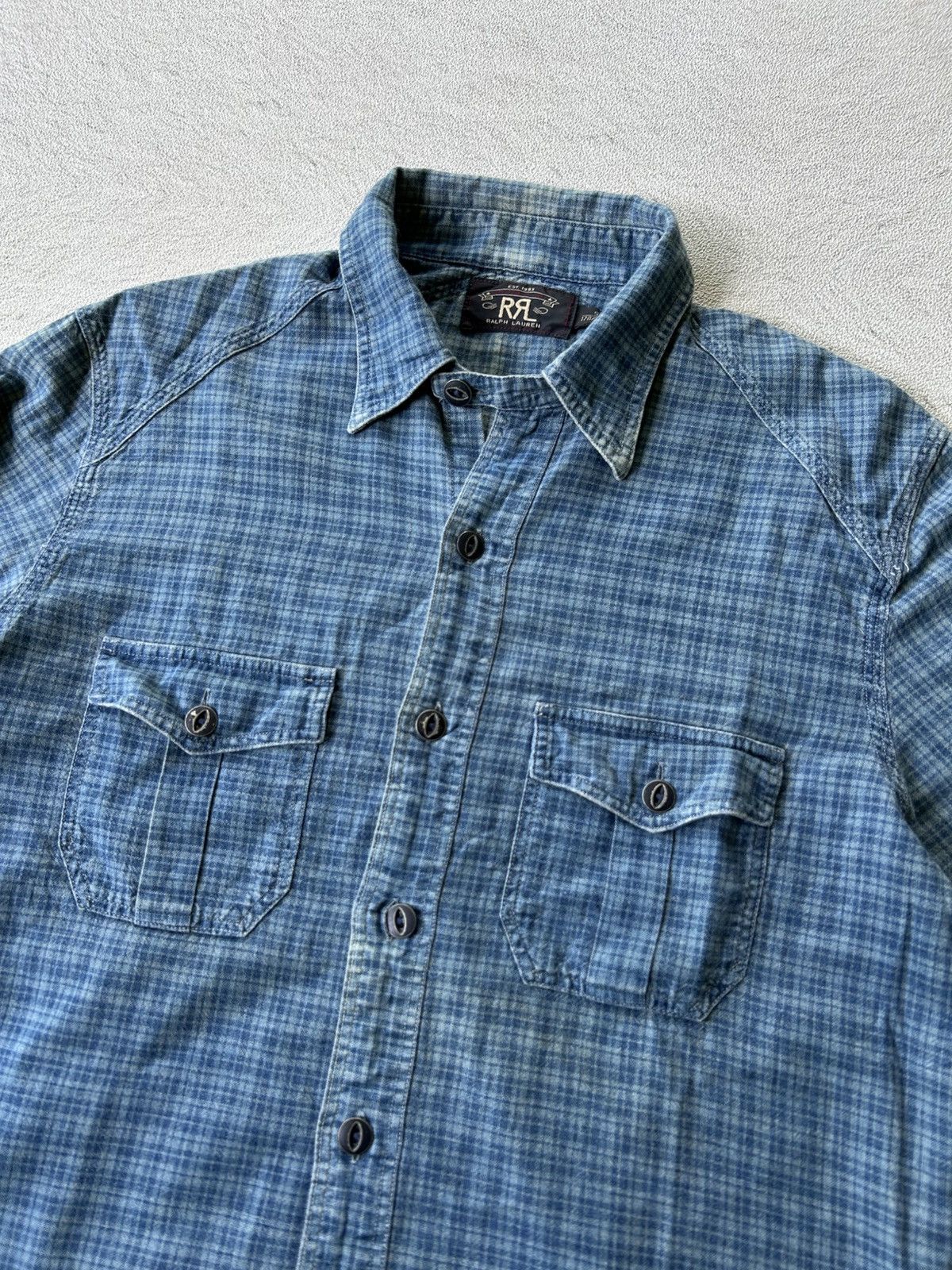 Polo Ralph Lauren Vintage RRL Ralph Lauren Button Shirt Size US S / EU 44-46 / 1 - 3 Thumbnail