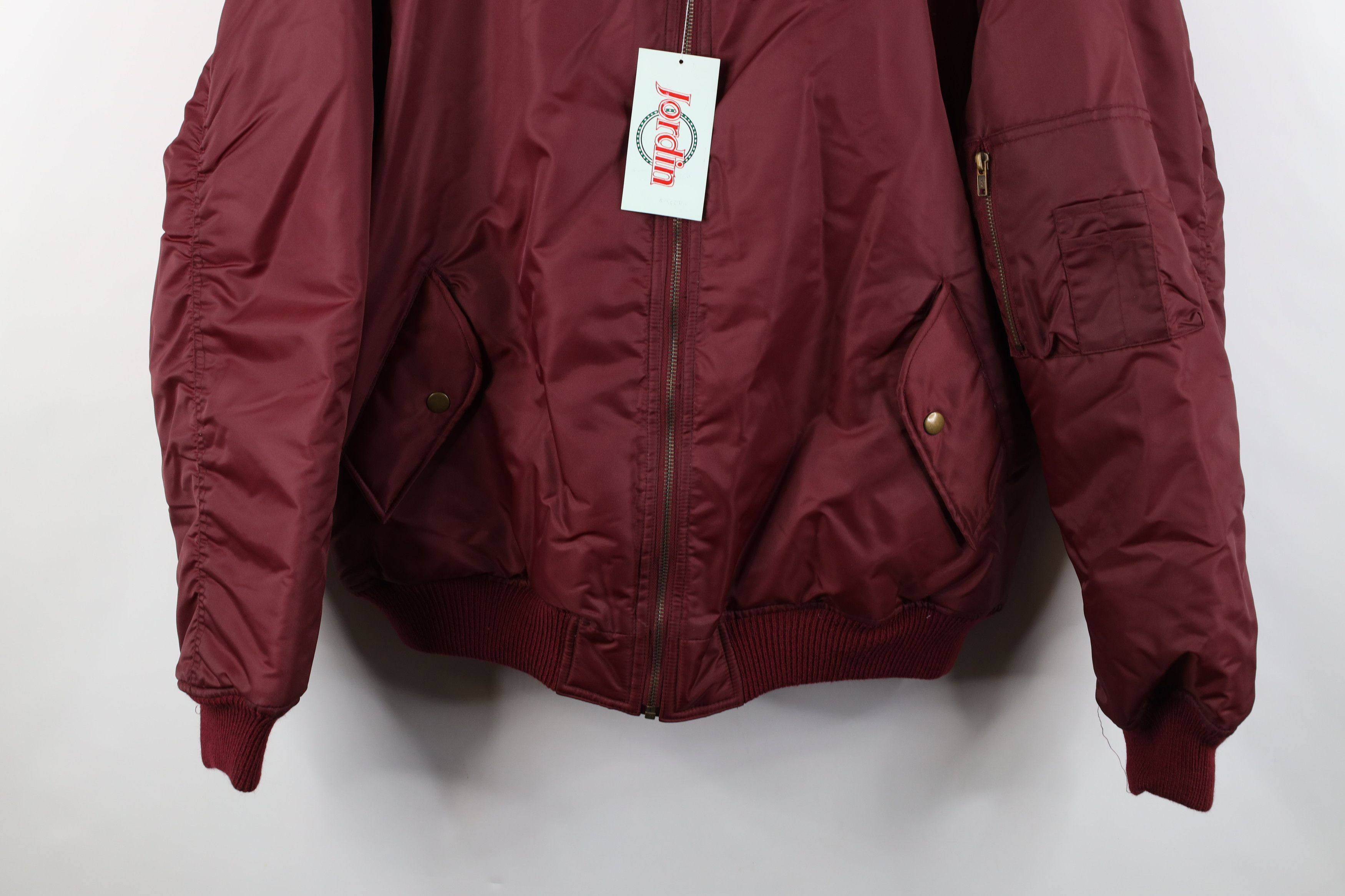 Vintage Deadstock Vintage 90s Streetwear Reversible Bomber Jacket Size US L / EU 52-54 / 3 - 3 Thumbnail