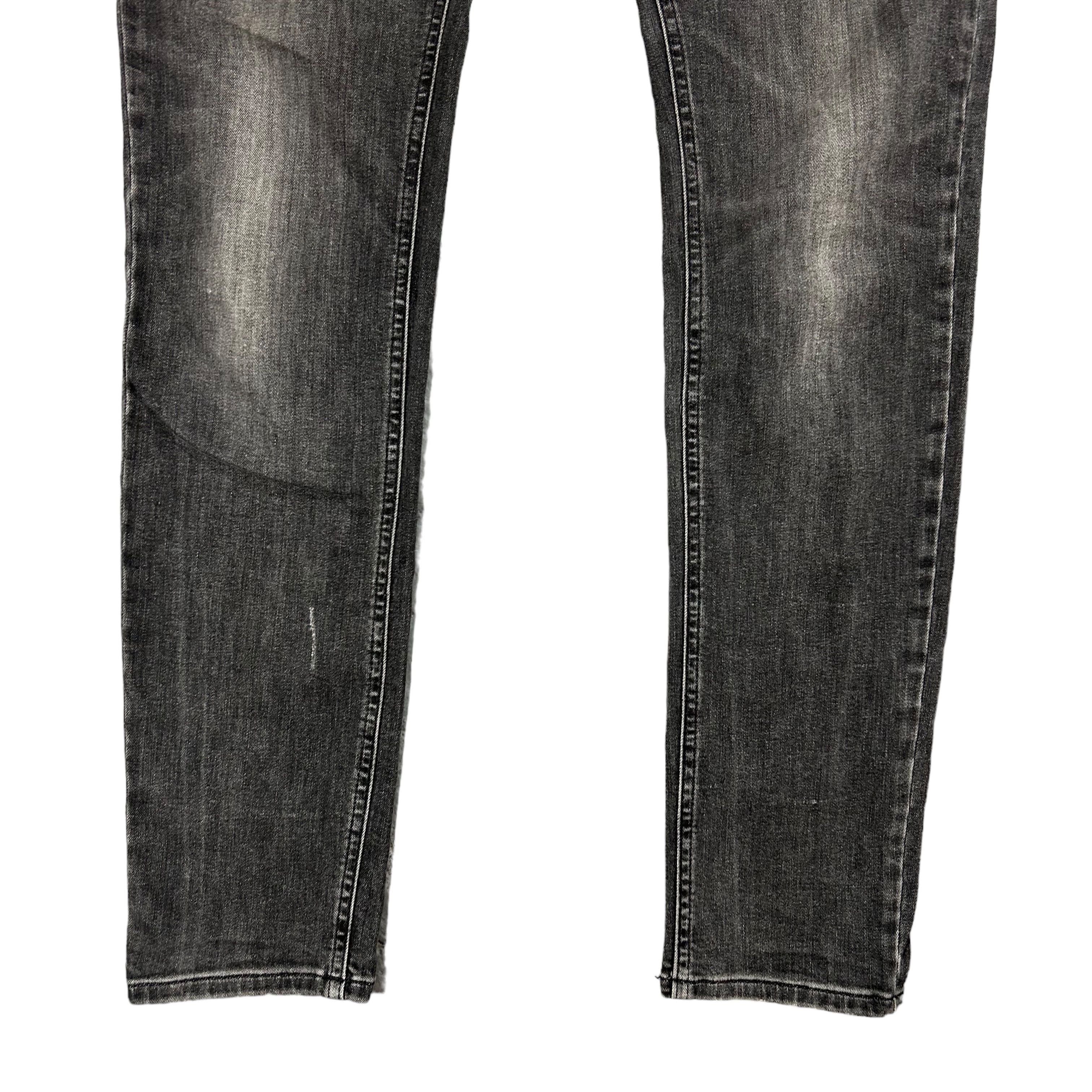 Diesel Diesel Troxer Slim Skinny Black Stretch Denim W32L32 Size US 32 / EU 48 - 6 Thumbnail