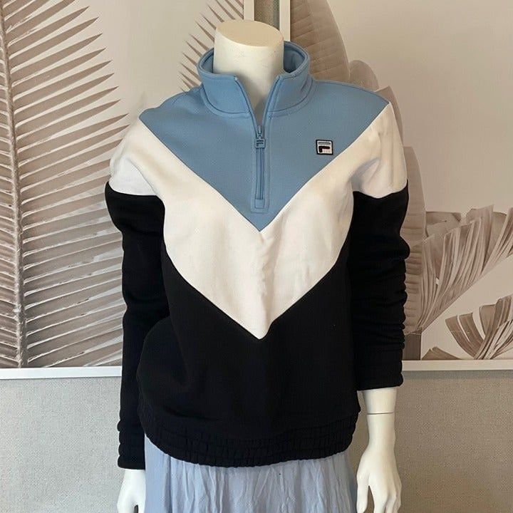 Fila Fila women's half-zip pullover sweatshirt Medium Size M / US 6-8 / IT 42-44 - 4 Thumbnail
