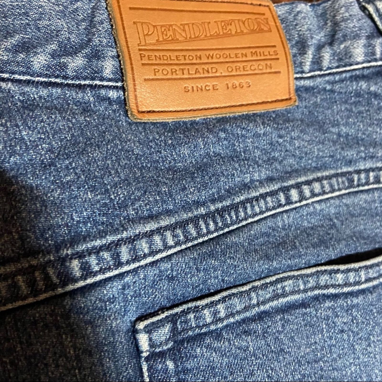 Pendleton Vintage Pendleton Mom Jeans 80s 31" 10P Size 32" / US 10 / IT 46 - 3 Thumbnail