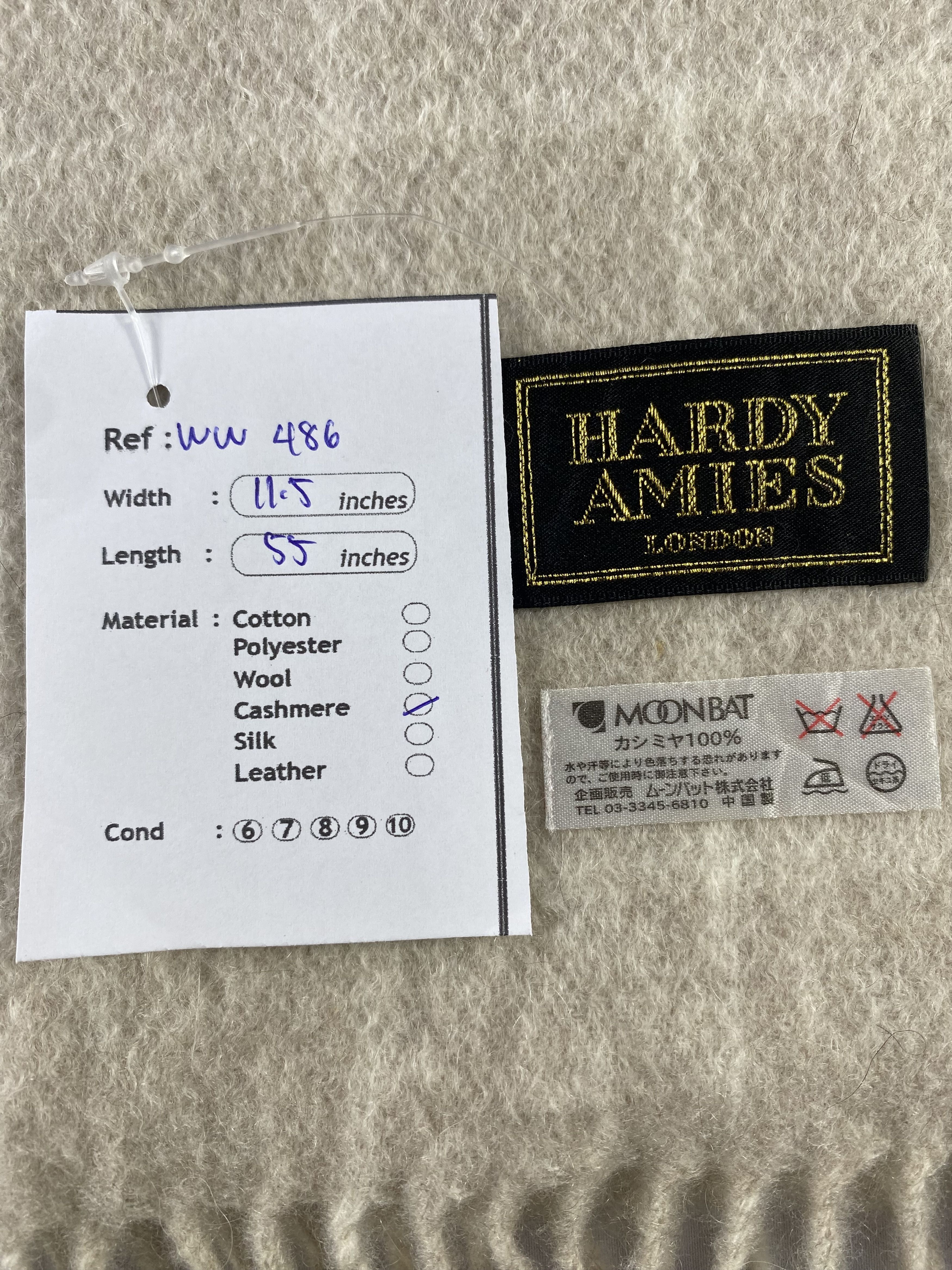 Hardy Amies × Vintage Hardy Amies Scarf / Muffler / Neckwear Size ONE SIZE - 6 Thumbnail