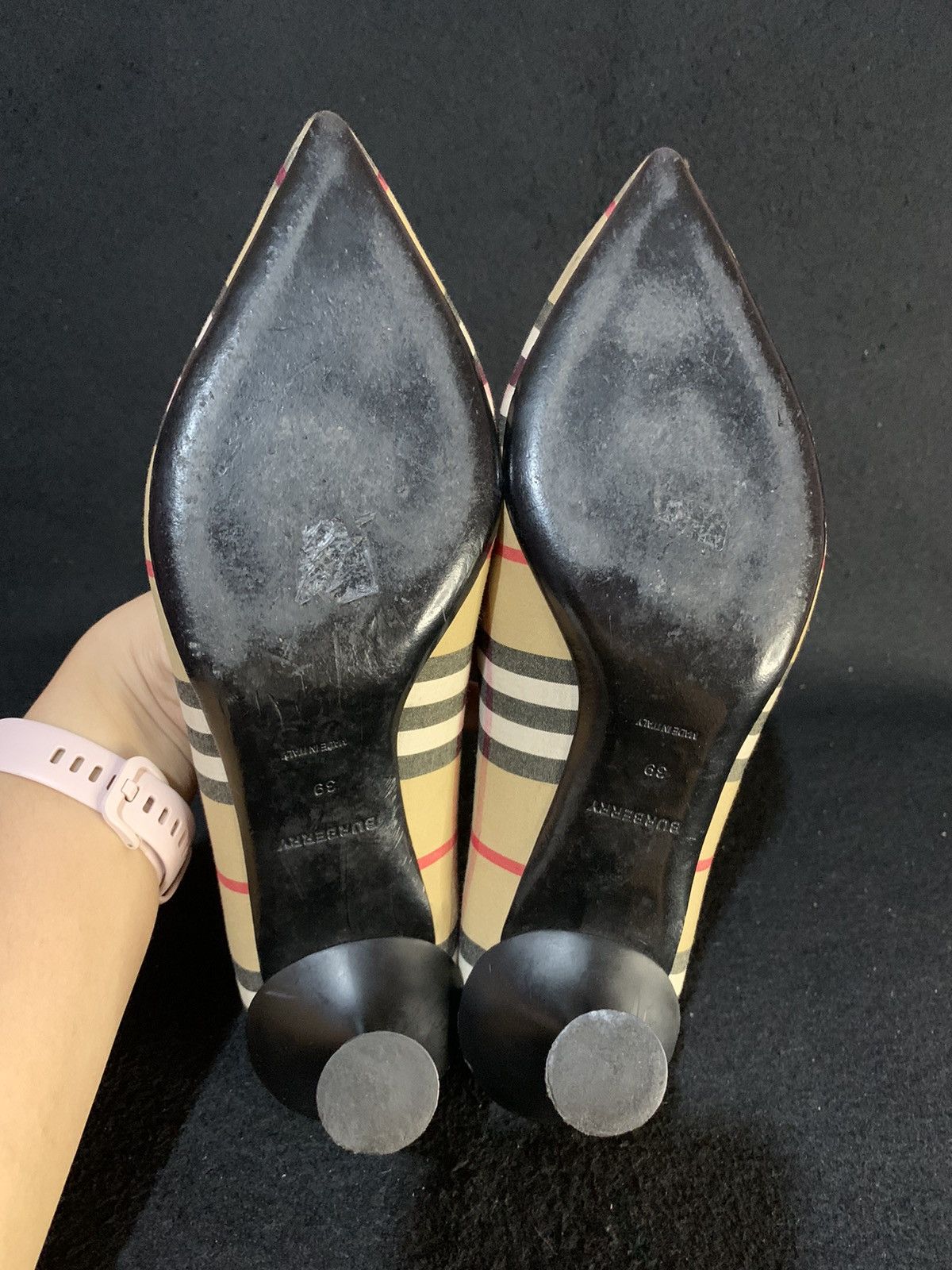 Burberry Authentic Burberry Plaid heels Size US 8 / IT 38 - 7 Thumbnail
