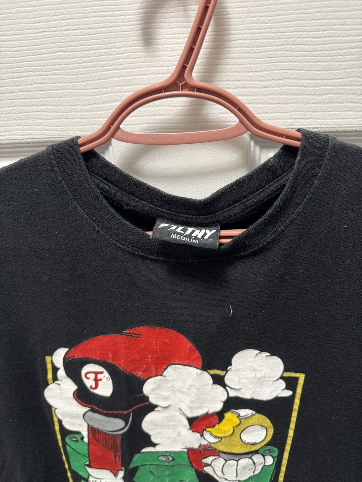 F1lthy Ware Filthy Mario Mushroom F'D Up Humor Skate Shirt Size US M / EU 48-50 / 2 - 3 Thumbnail
