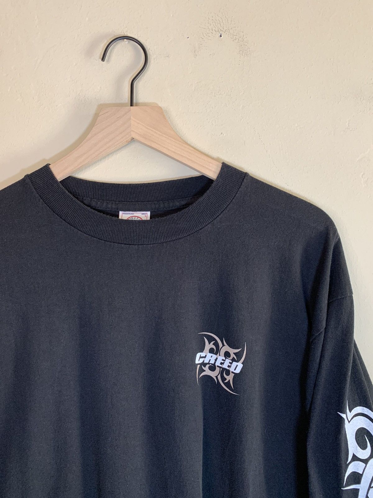 Band Tees × Vintage *RARE* Vintage 1990’s Creed Long Sleeve Band Shirt - Large Size US L / EU 52-54 / 3 - 4 Thumbnail