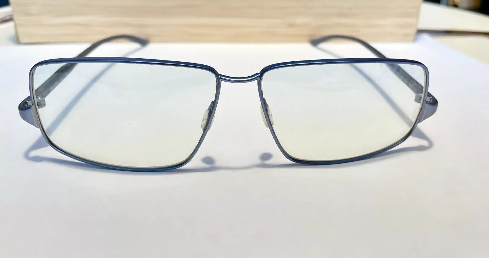 Prada PRADA Sunglasses Rimless Sport Metal Frame Shield Wrap Size ONE SIZE - 2 Thumbnail