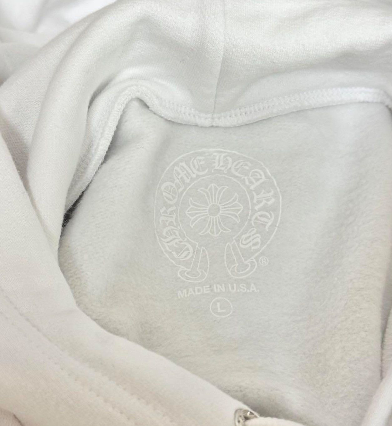 Chrome Hearts Chrome Hearts Hoodie Hoodie Laurie Lynn Stark White Size US L / EU 52-54 / 3 - 7 Thumbnail