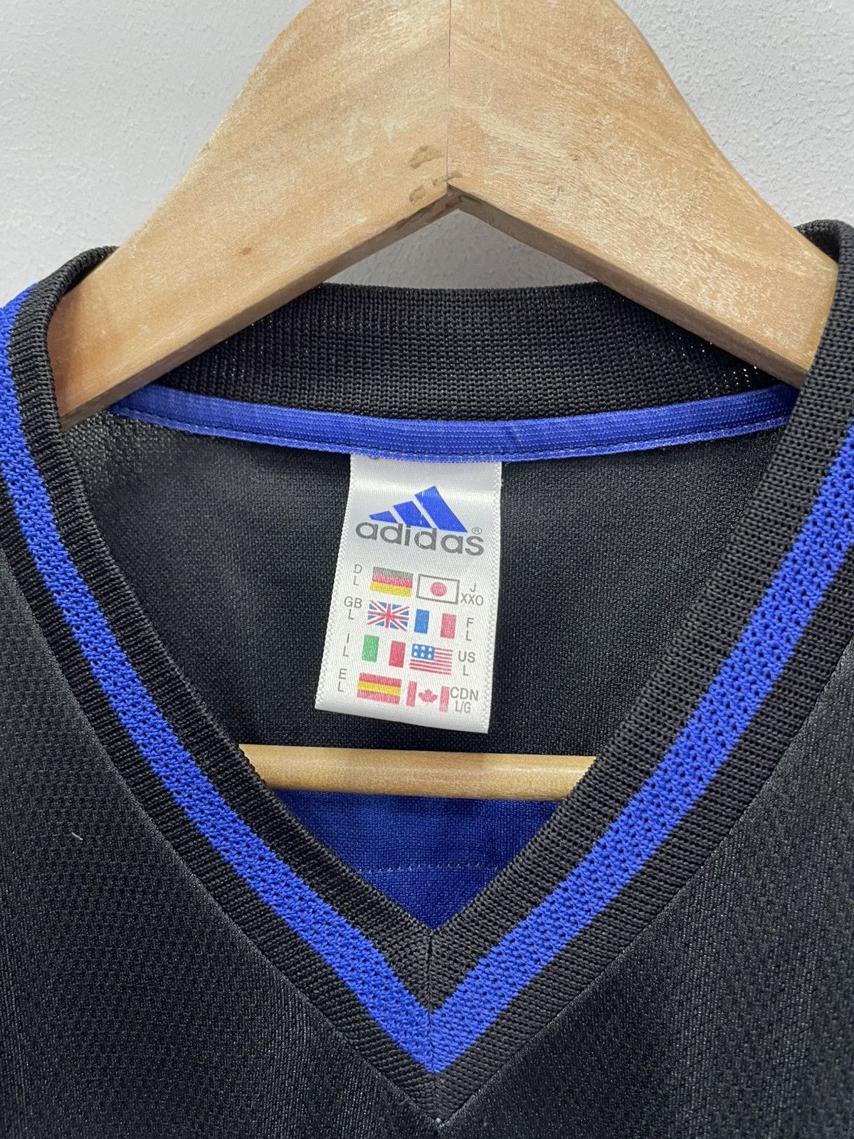 Adidas Adidas Vintage T-Shirt west germany Y2K style Soccer Size US L / EU 52-54 / 3 - 5 Thumbnail