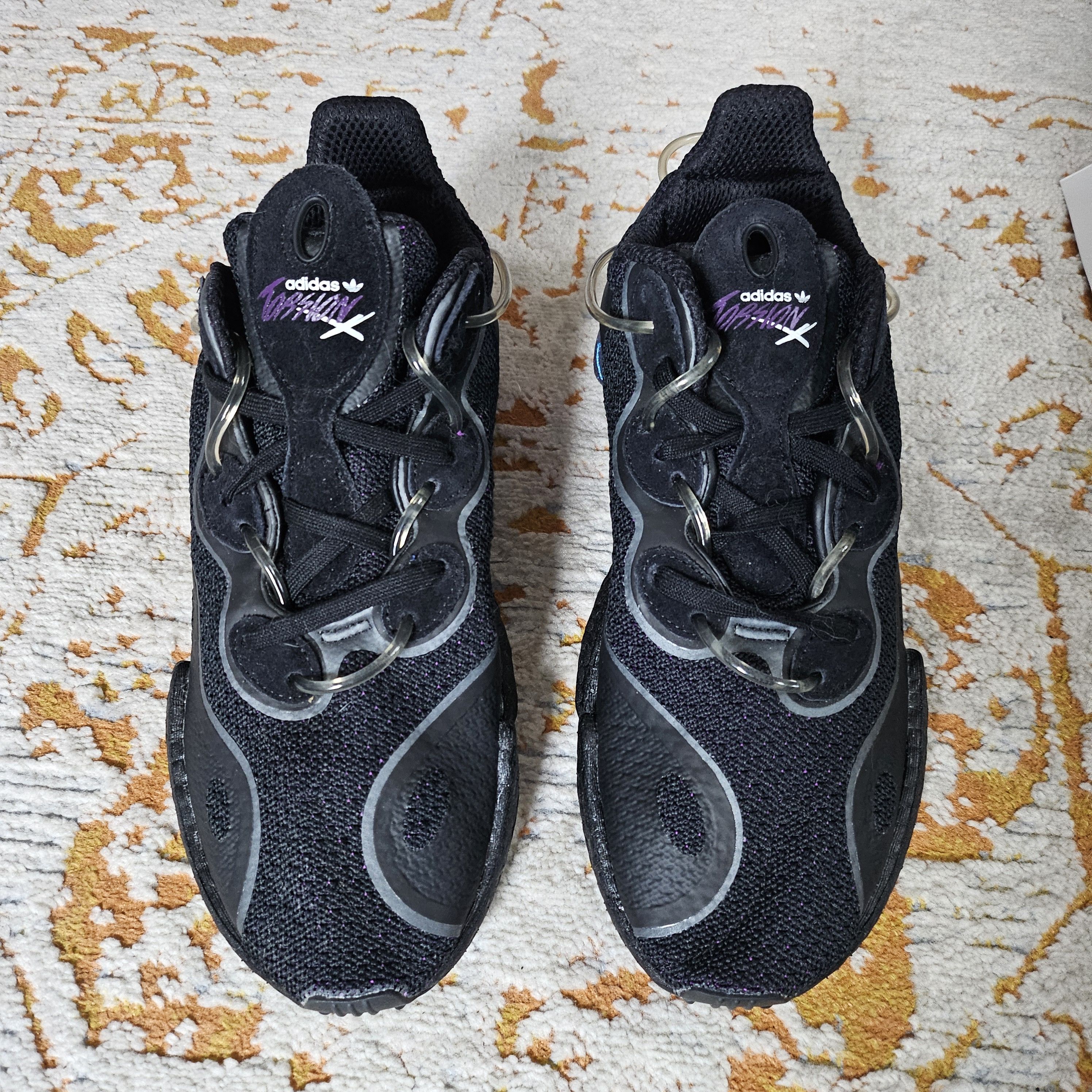 Adidas Torision X "Night Metallic" Size US 12 / EU 45 - 3 Thumbnail