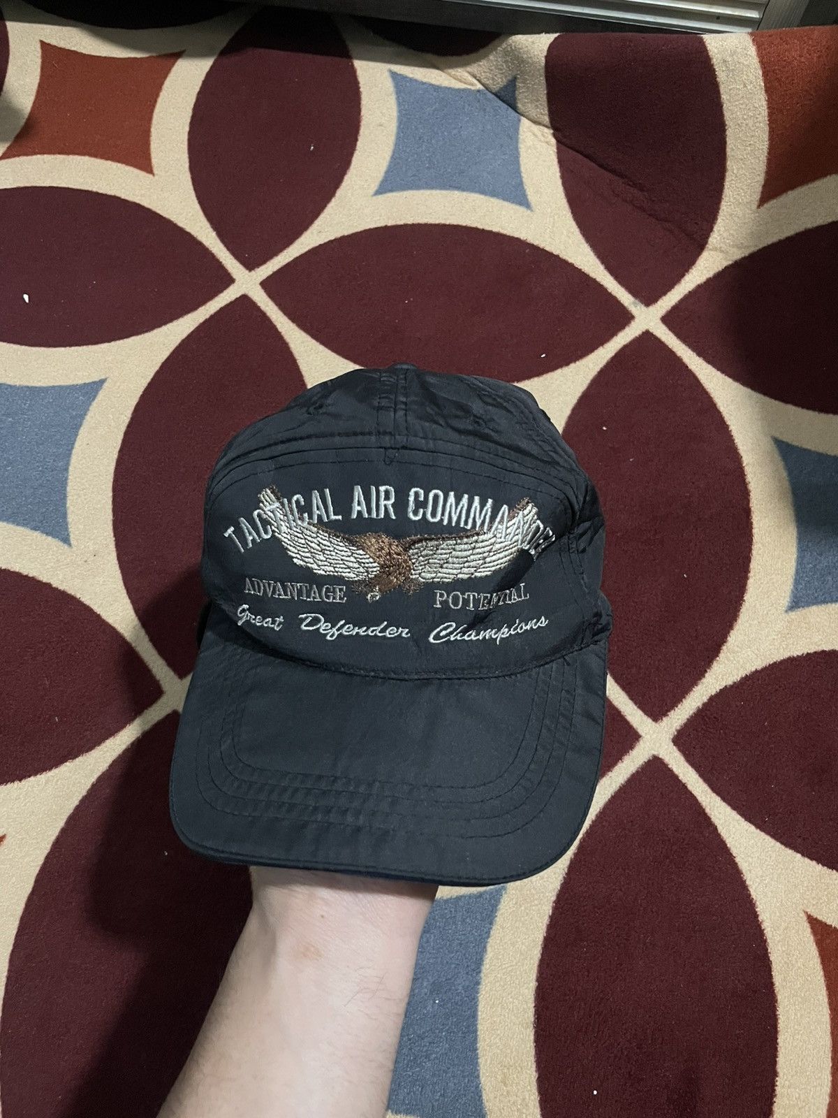 Japanese Brand VINTAGE TACTICAL AIR COMMANDER HATS Size ONE SIZE - 1 Thumbnail