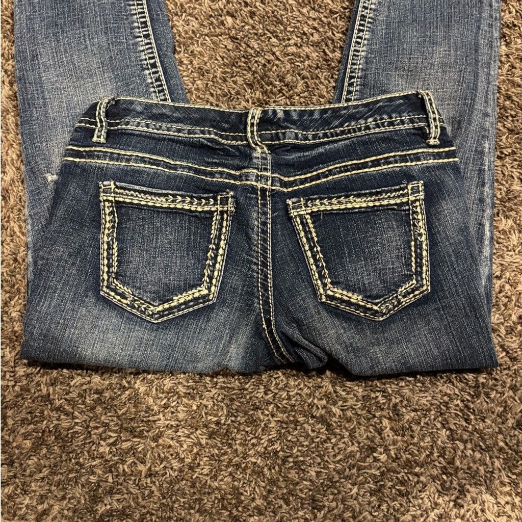 Maurice Lacroix Maurices Dark Blue Boot Cut Jeans Size 26" / US 2 / IT 38 - 1 Thumbnail