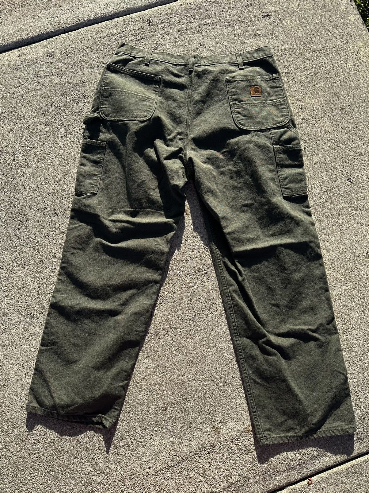 Vintage Carhartt carpenter pants Size US 38 / EU 54 - 2 Thumbnail