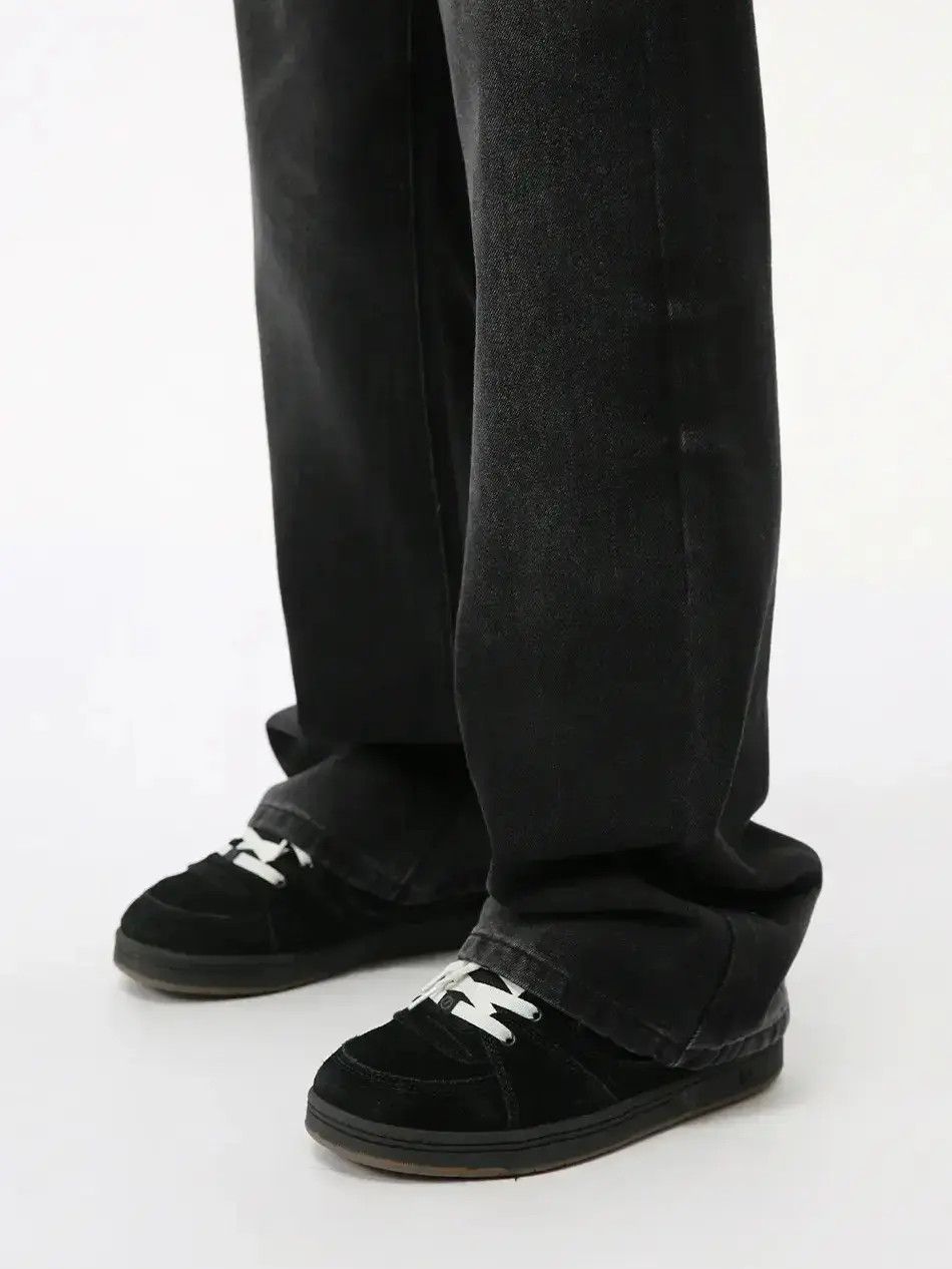 Japanese Brand Retro loose casual micro flared jeans Size US 32 / EU 48 - 6 Thumbnail