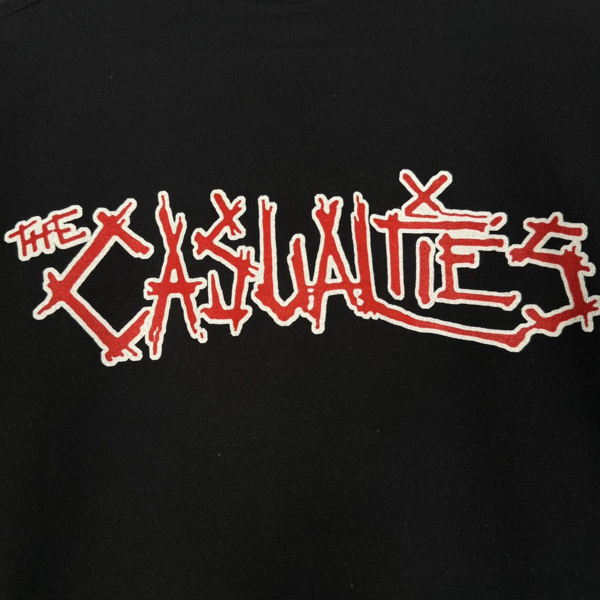 Band Tees Vintage 2000 The Casualties Stay Out Of Order Punk T Shirt Size US L / EU 52-54 / 3 - 5 Thumbnail