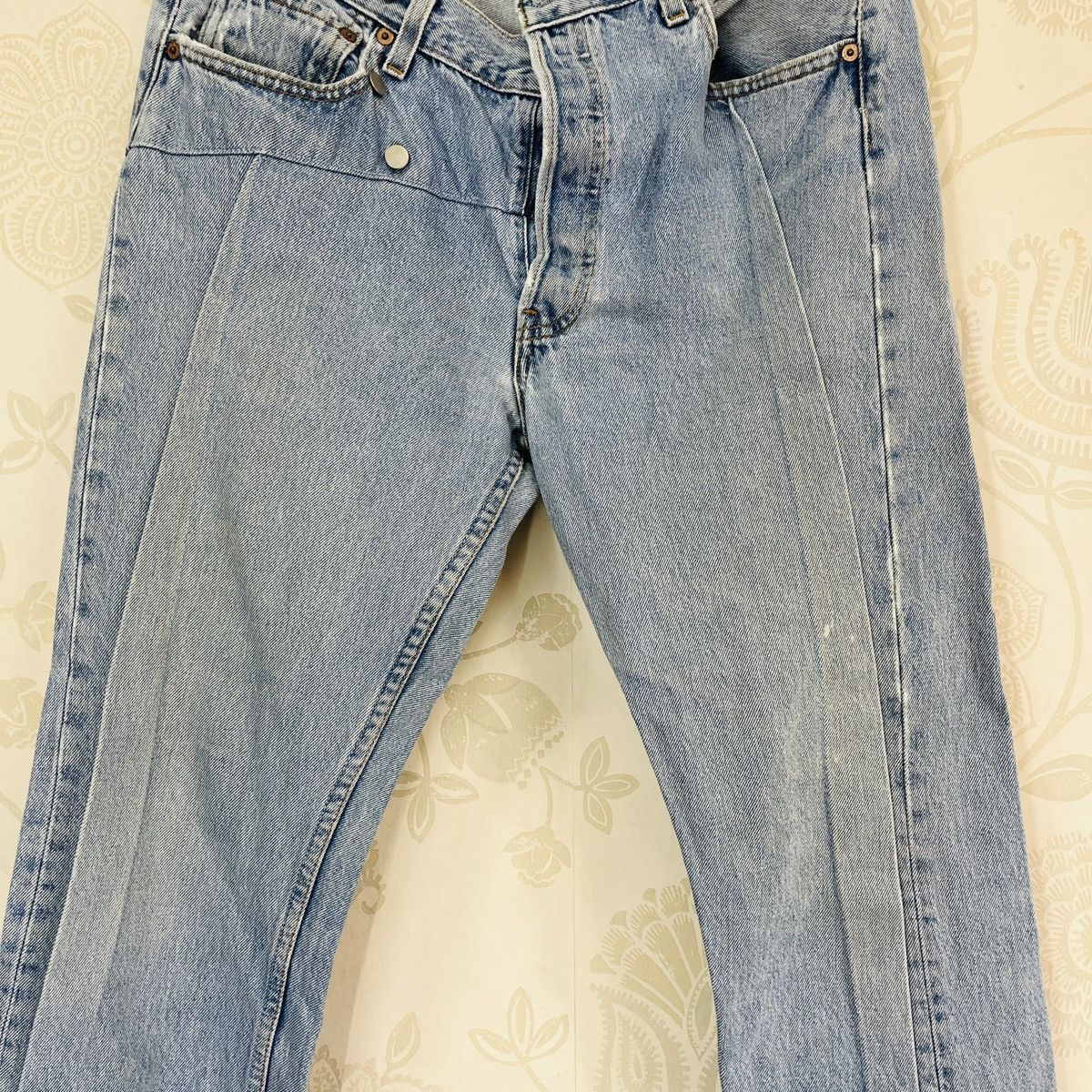 Levi's × Vintage Tokyo Ripper X Levis Distressed Jeans Size US 33 - 8 Thumbnail