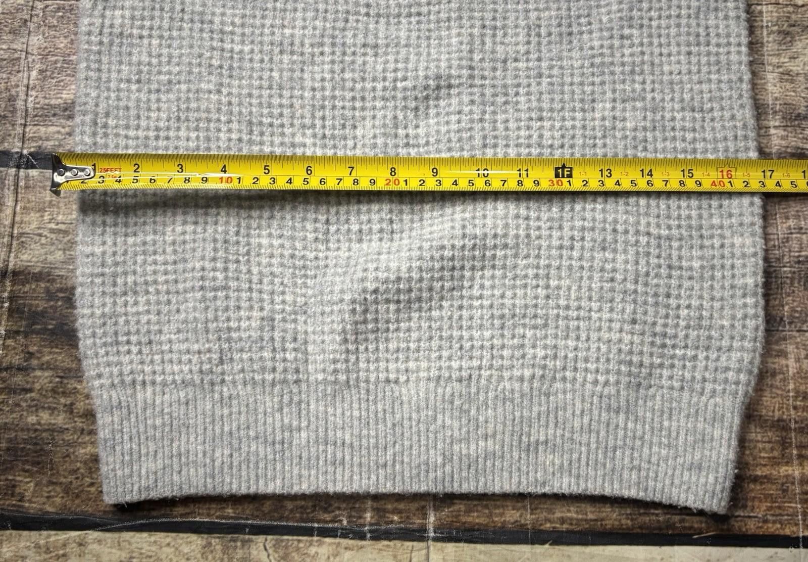 Banana Republic Banana Republic Sweater Womens XS Chunky Waffle Knit Wool Size XS / US 0-2 / IT 36-38 - 10 Thumbnail