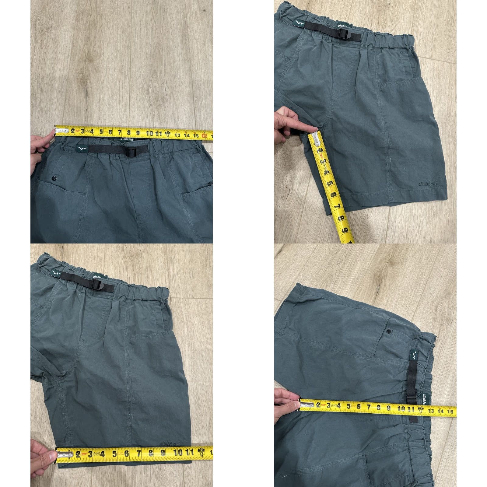 Afield Out Afield Out Climbing Shorts Belted Nylon Sierra Size M Green Men Size US 31 - 8 Thumbnail