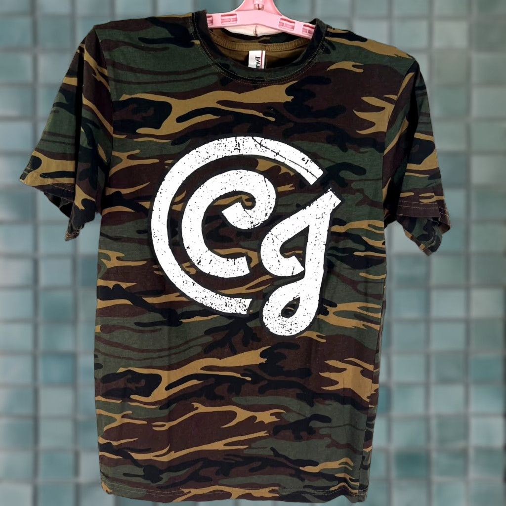 Anvil Anvil T-Shirt Adult Small Green Camouflage Print Nature Outdoor Mens S Shirt Size US S / EU 44-46 / 1 - 1 Thumbnail