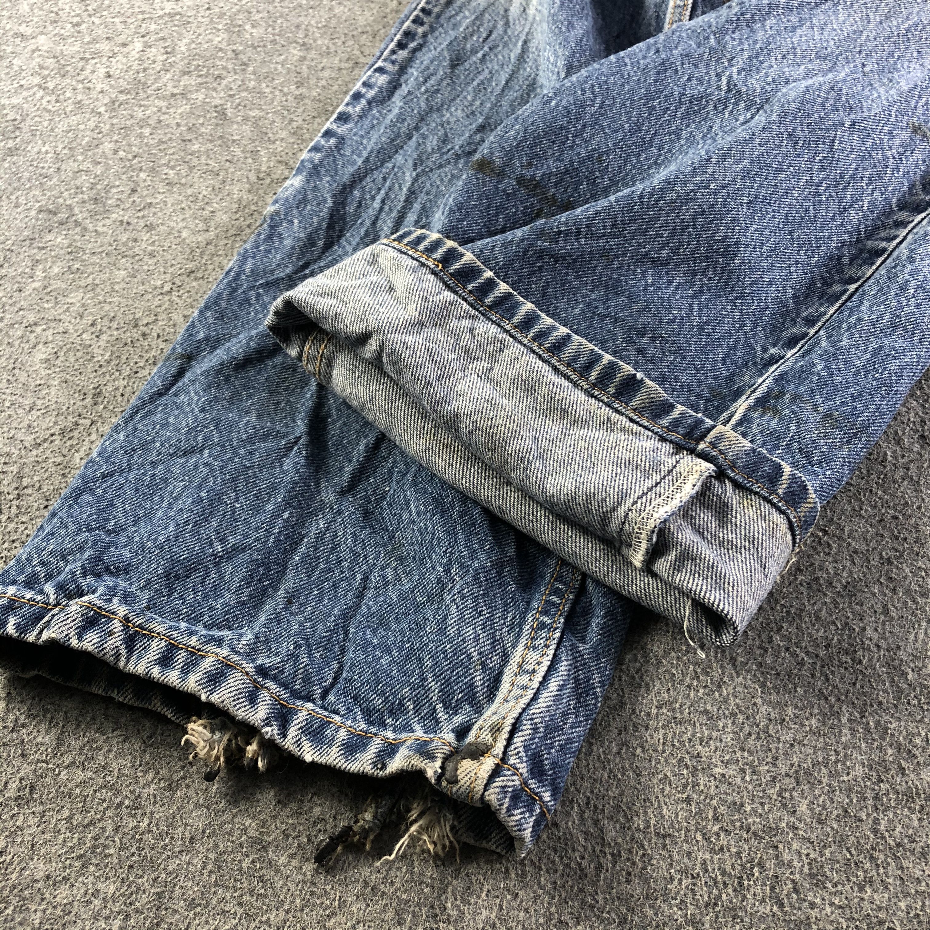 Levi's Vintage Blue Wash Levis 505 Jeans-J3270 Size US 34 / EU 50 - 7 Thumbnail
