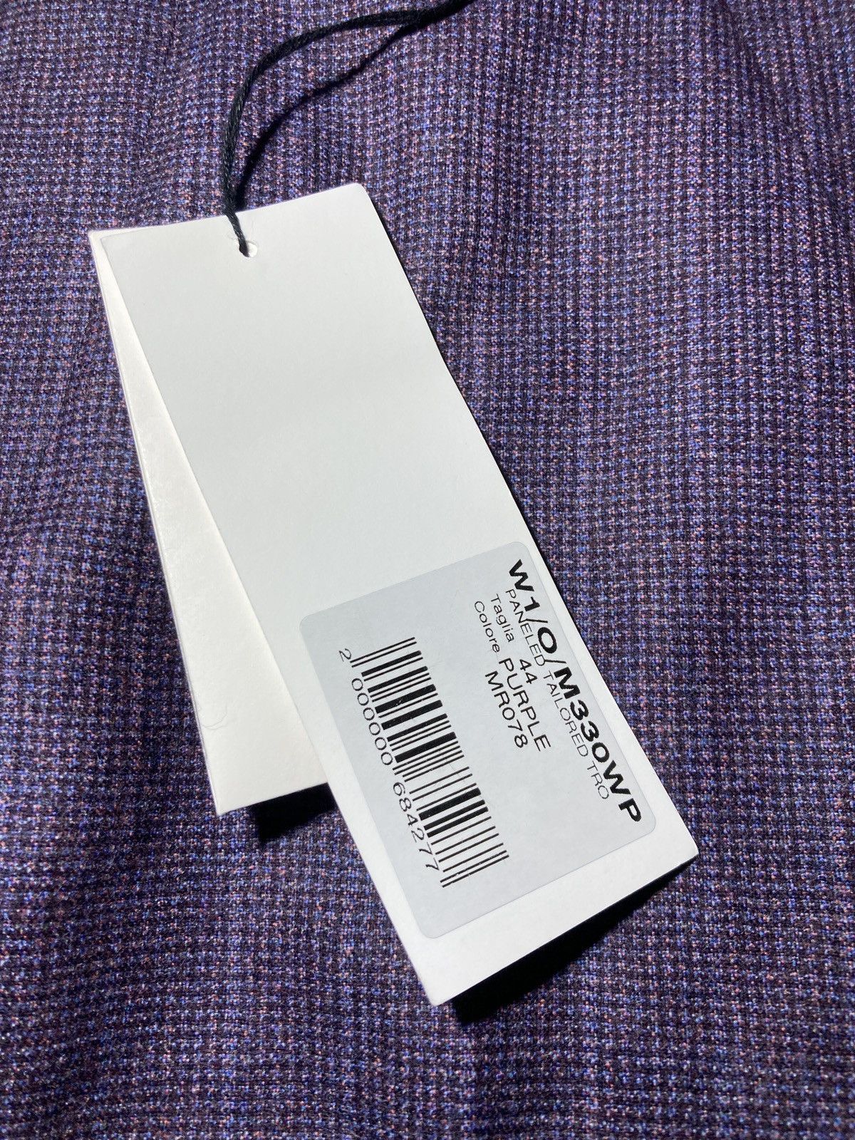 Martine Rose New FW21 Martine Rose Purple Tailored Suit Pants Check 2021 Size US 28 / EU 44 - 8 Thumbnail