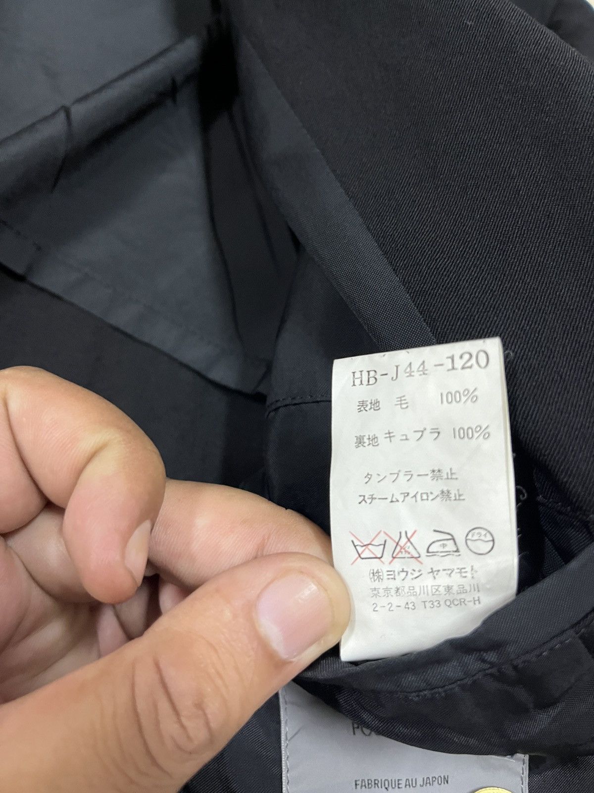 Designer × Japanese Brand × Yohji Yamamoto Yohjiyamamoto blazer Size 38L - 15 Thumbnail