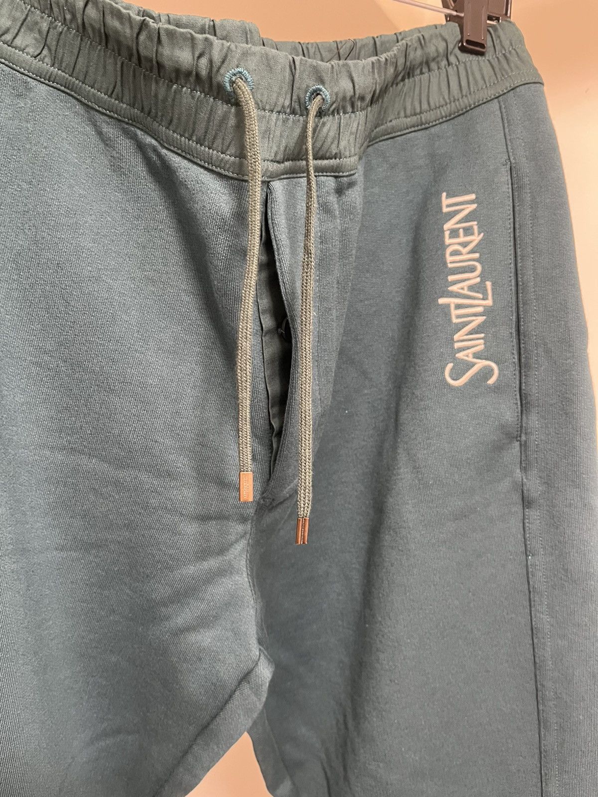 Saint Laurent Paris Saint Laurent Cassandra Terry Sweatpants Sz L Size US 34 / EU 50 - 10 Thumbnail