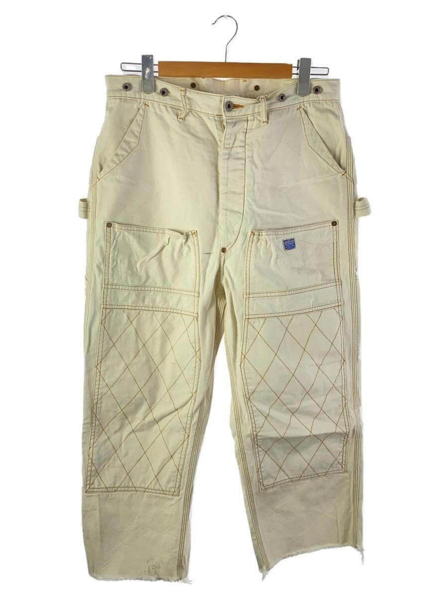 image of Kapital Winday Lumbar Pants in Cream, Men's (Size 34)