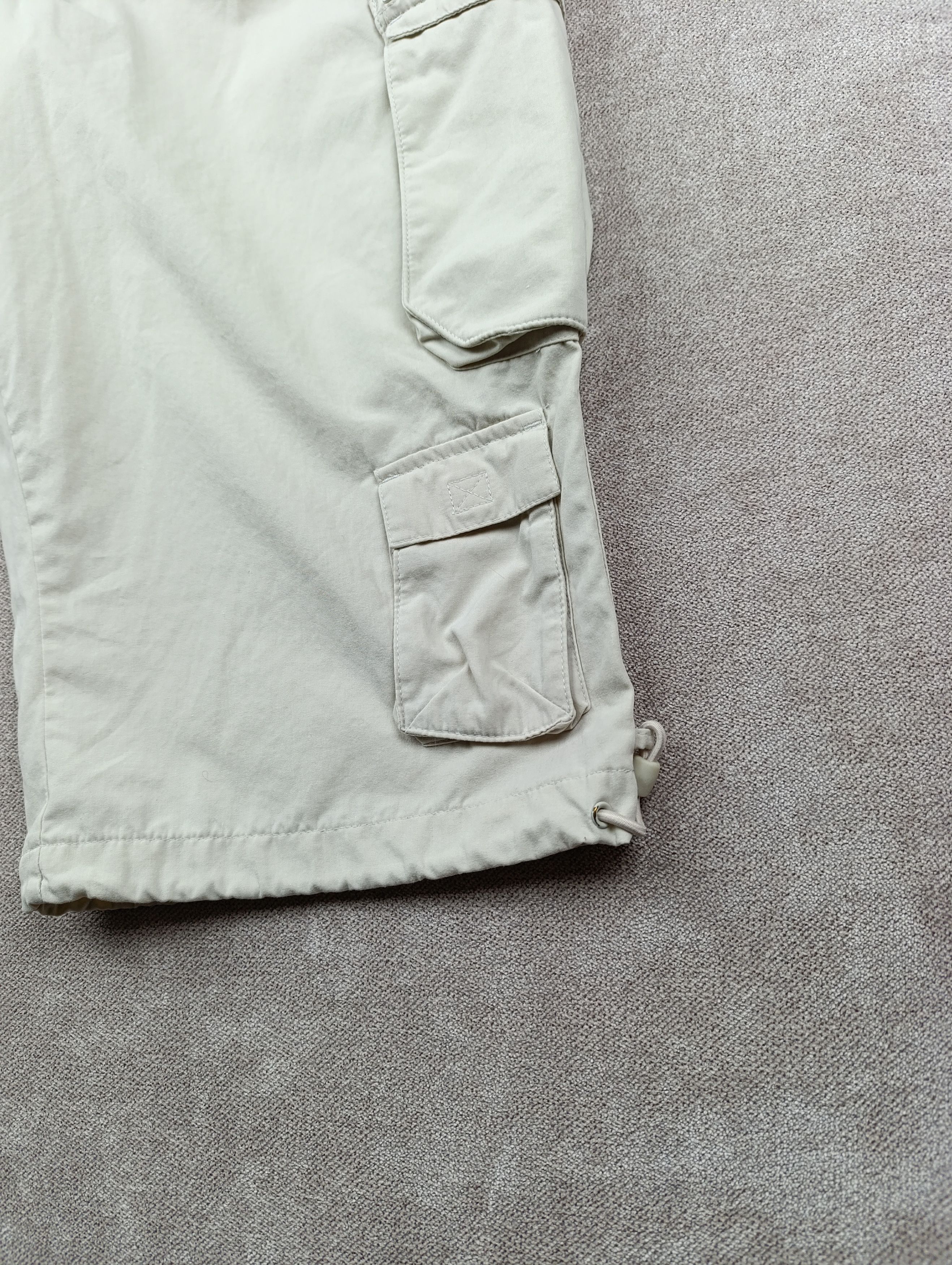 Nike Nike Mens Vintage Cargo Shorts Drawstring Breeches Size US 34 / EU 50 - 3 Thumbnail