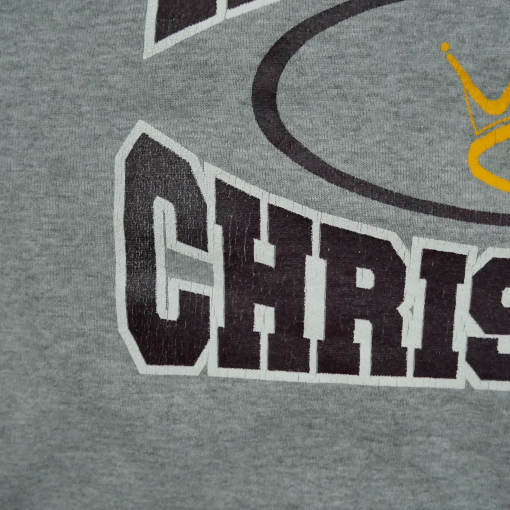 Vintage VINTAGE Western Christian Hoodie Mens Adult Medium Gray Pullover 90s Y2K Size US M / EU 48-50 / 2 - 3 Thumbnail