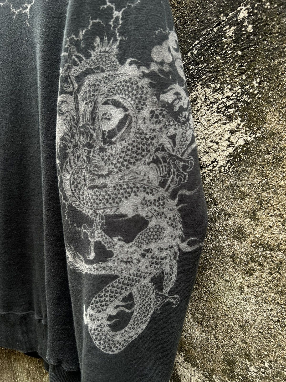 Japanese Brand Sukajan Sweatshirt Karakuri Tamashi Dragon Embroidered Size US L / EU 52-54 / 3 - 7 Thumbnail