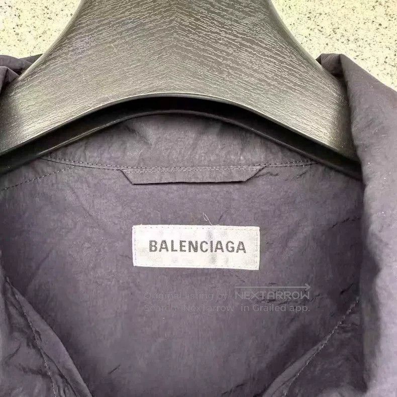 Balenciaga Balenciaga Black and Green Windbreaker Size XS / US 0-2 / IT 36-38 - 2 Thumbnail