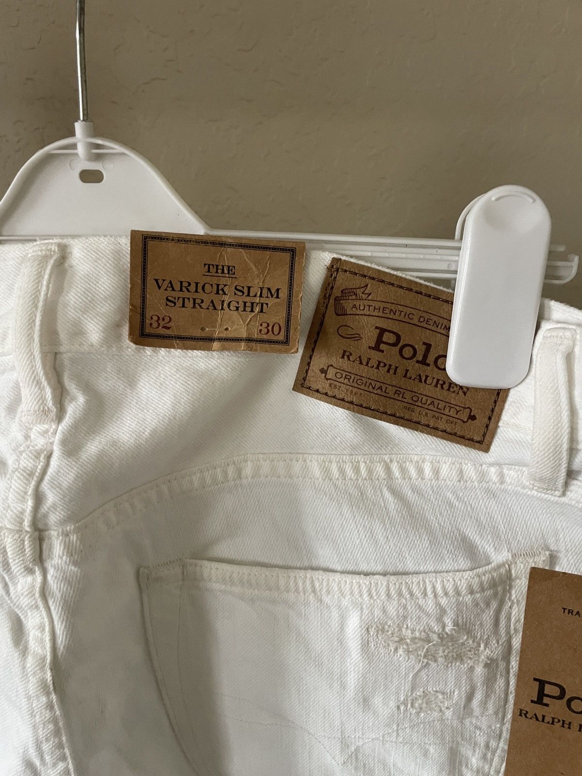 Polo Ralph Lauren NewPort The Varick Slim straight leg nwt 248.00 Size US 33 - 9 Thumbnail