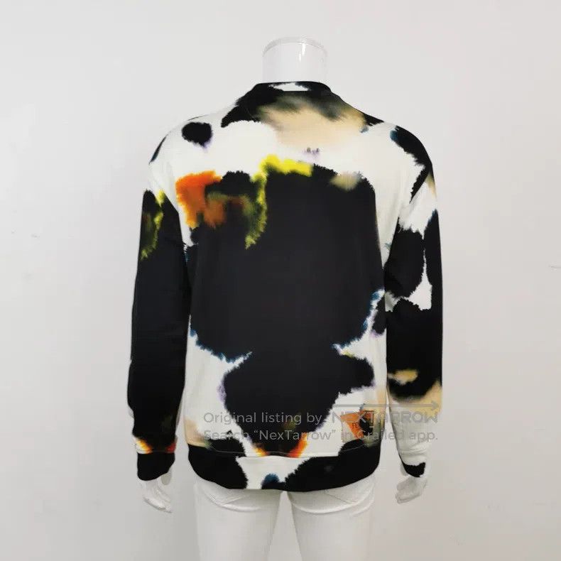 Fendi Fendi Cotton Contrast Color Letter Logo Round Neck Long Sl Size US M / EU 48-50 / 2 - 2 Thumbnail