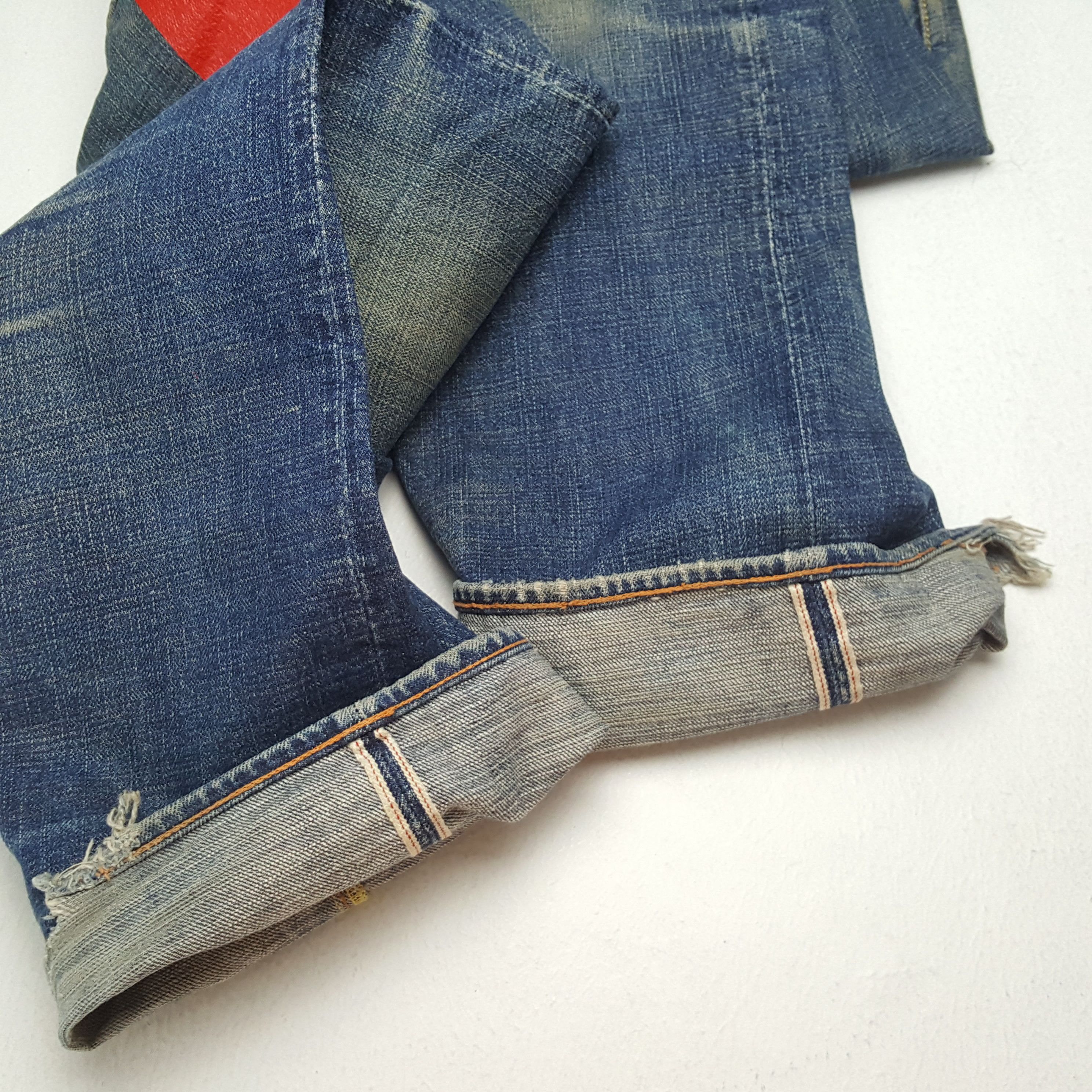 Evisu × Japanese Brand × Vintage Vintage EVISU Japanese Brand Daicock Custom Style Jeans Size US 30 / EU 46 - 12 Thumbnail
