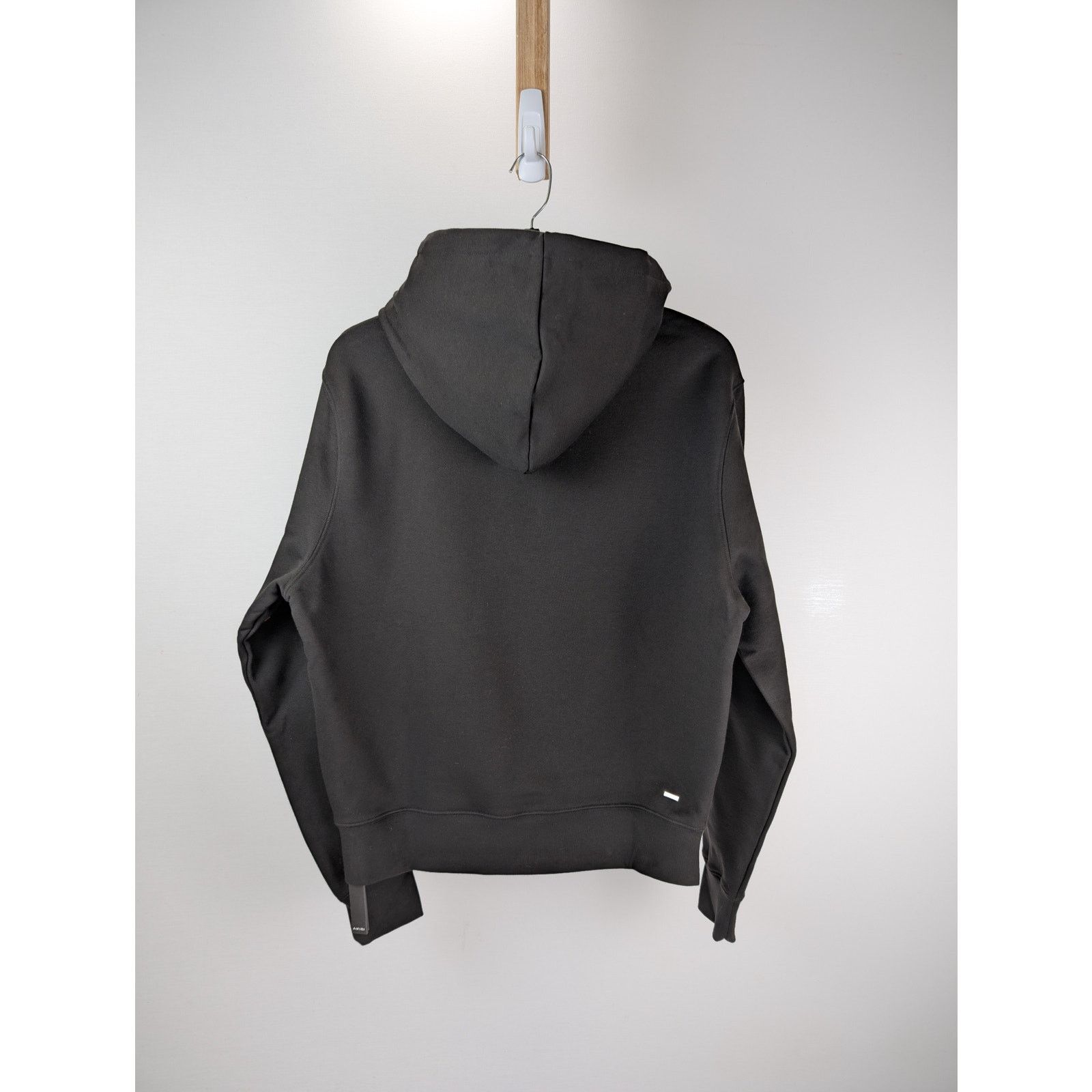 Amiri o1rshd1 Q:2 / Applique Logo Hoodie in Black Size US S / EU 44-46 / 1 - 11 Thumbnail