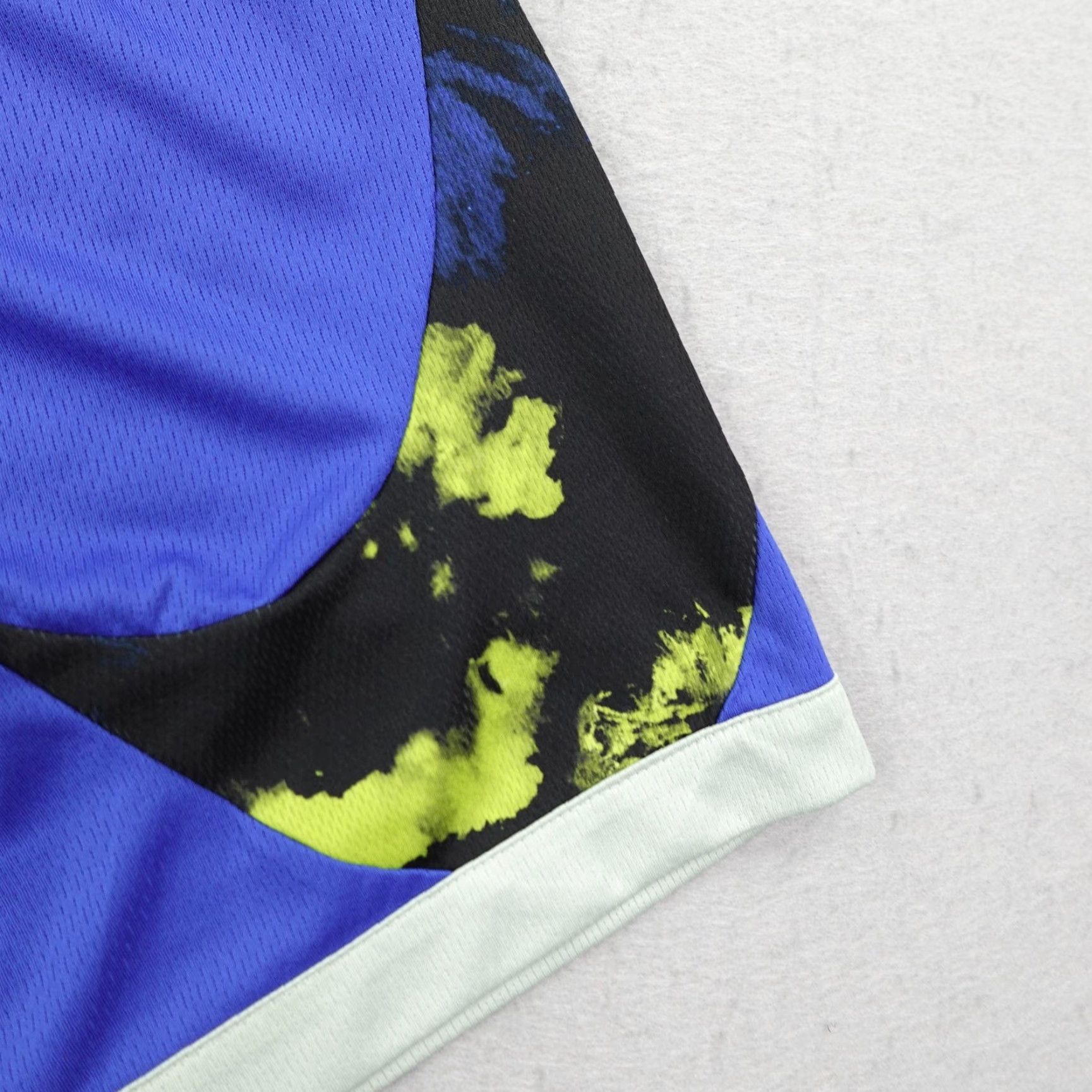 Nike Nike Shorts Mens 2XL Blue Dri Fit Swoosh Athletic Workout Performance Basketball Size US 39 - 2 Thumbnail
