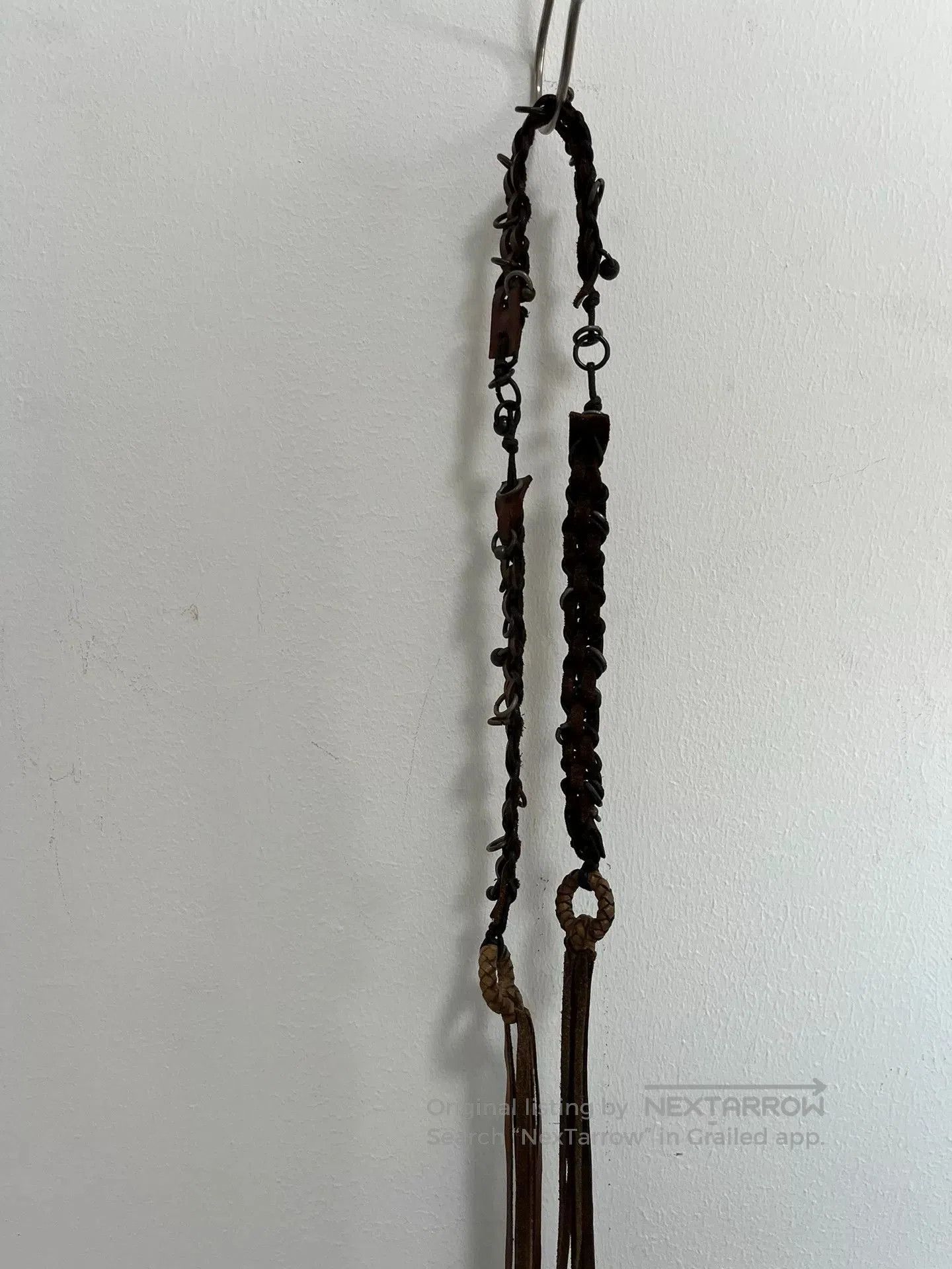 Share Spirit Homme Share Spirit Leather Cord Chain Necklace. Size ONE SIZE - 3 Thumbnail