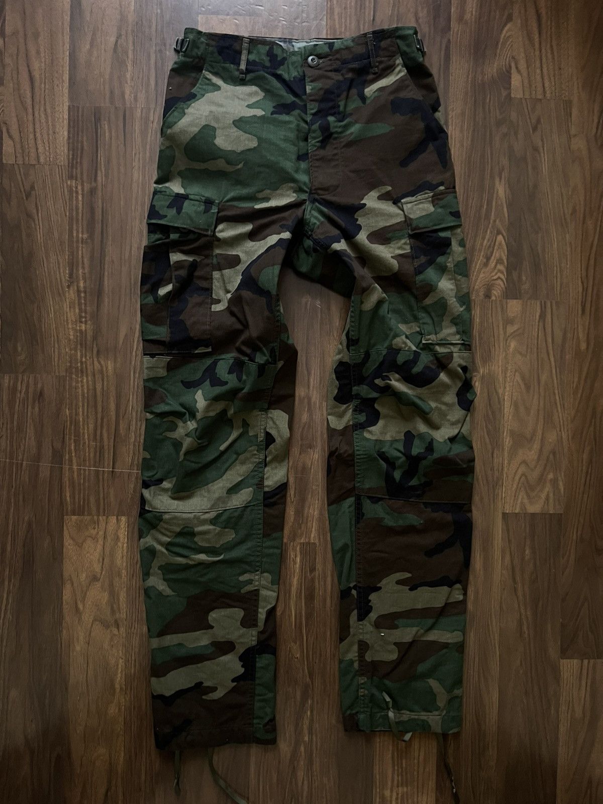 Japanese Brand × Vintage Vintage Streetwear Army Cargos Size US 32 / EU 48 - 2 Thumbnail