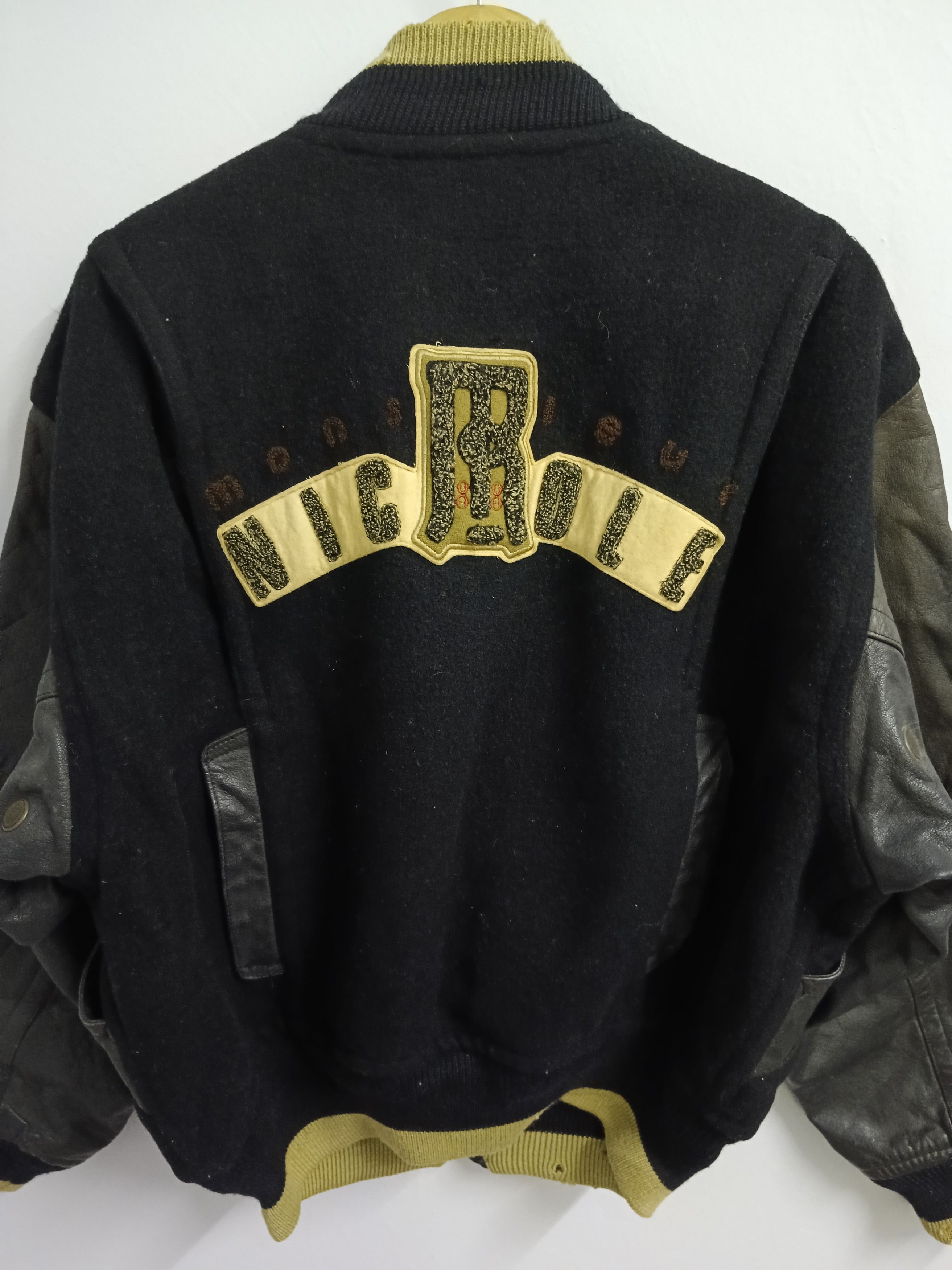Nicole Club × Vintage SiCK NICOLE VARSITY JACKET Size US M / EU 48-50 / 2 - 1 Thumbnail