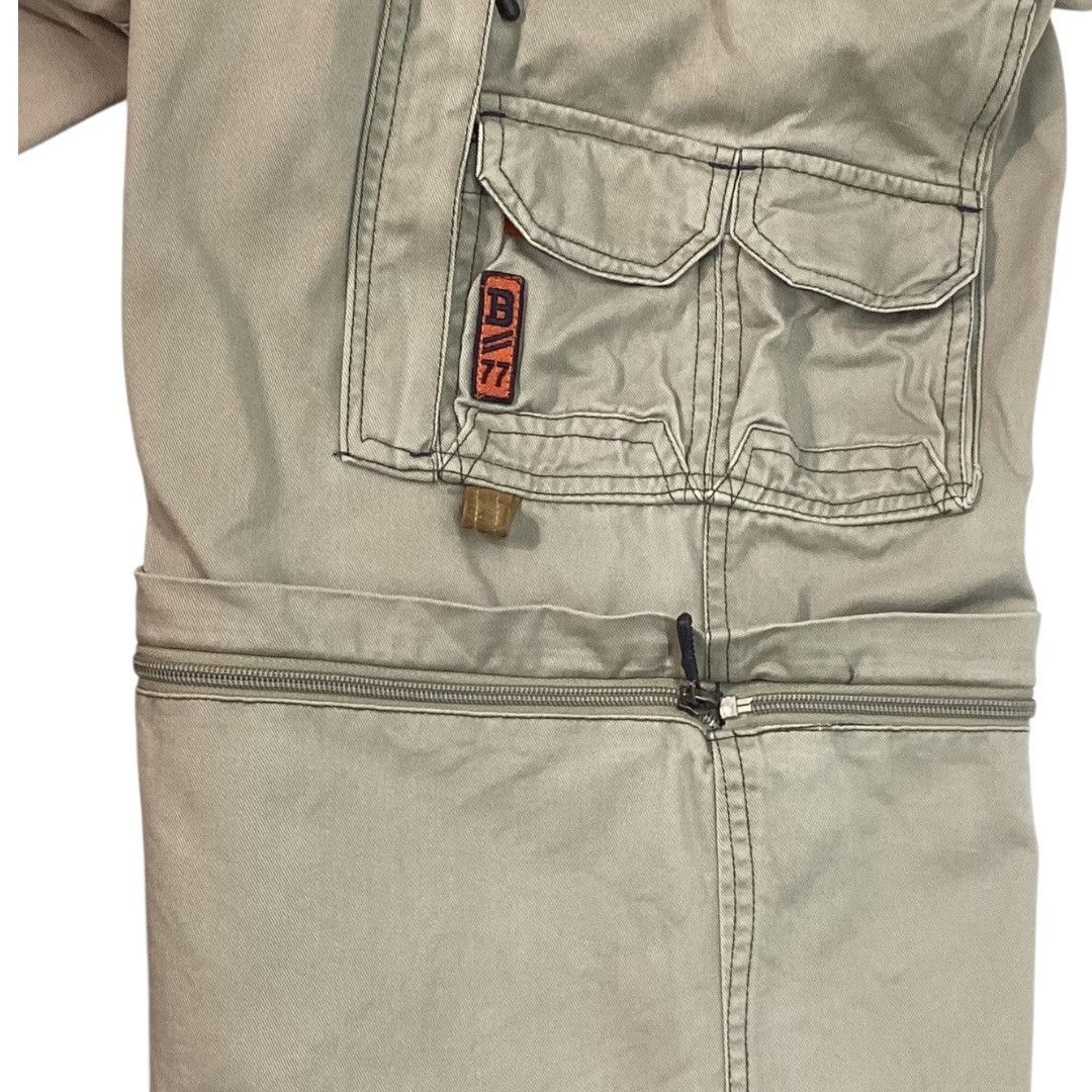 Bugle Boy Vintage Bugle Boy Hybrid Cargo Pants / Shorts Zip-Off Legs S Size US 36 / EU 52 - 4 Thumbnail