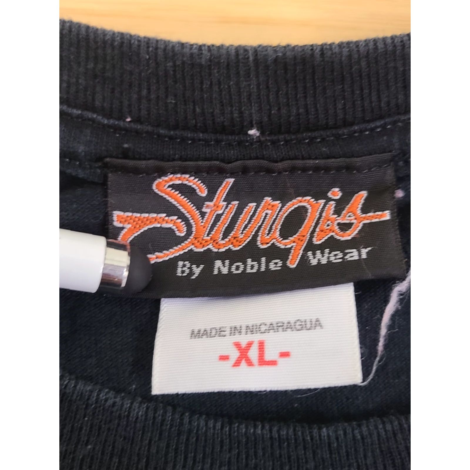 Vintage Sturgis 2011 T-Shirt Men's XL Black Hills Rally Graphic Print Cotton Crew Neck Short Sleeve Noble Wear Biker Motorcycle Classic Size US XL / EU 56 / 4 - 3 Thumbnail