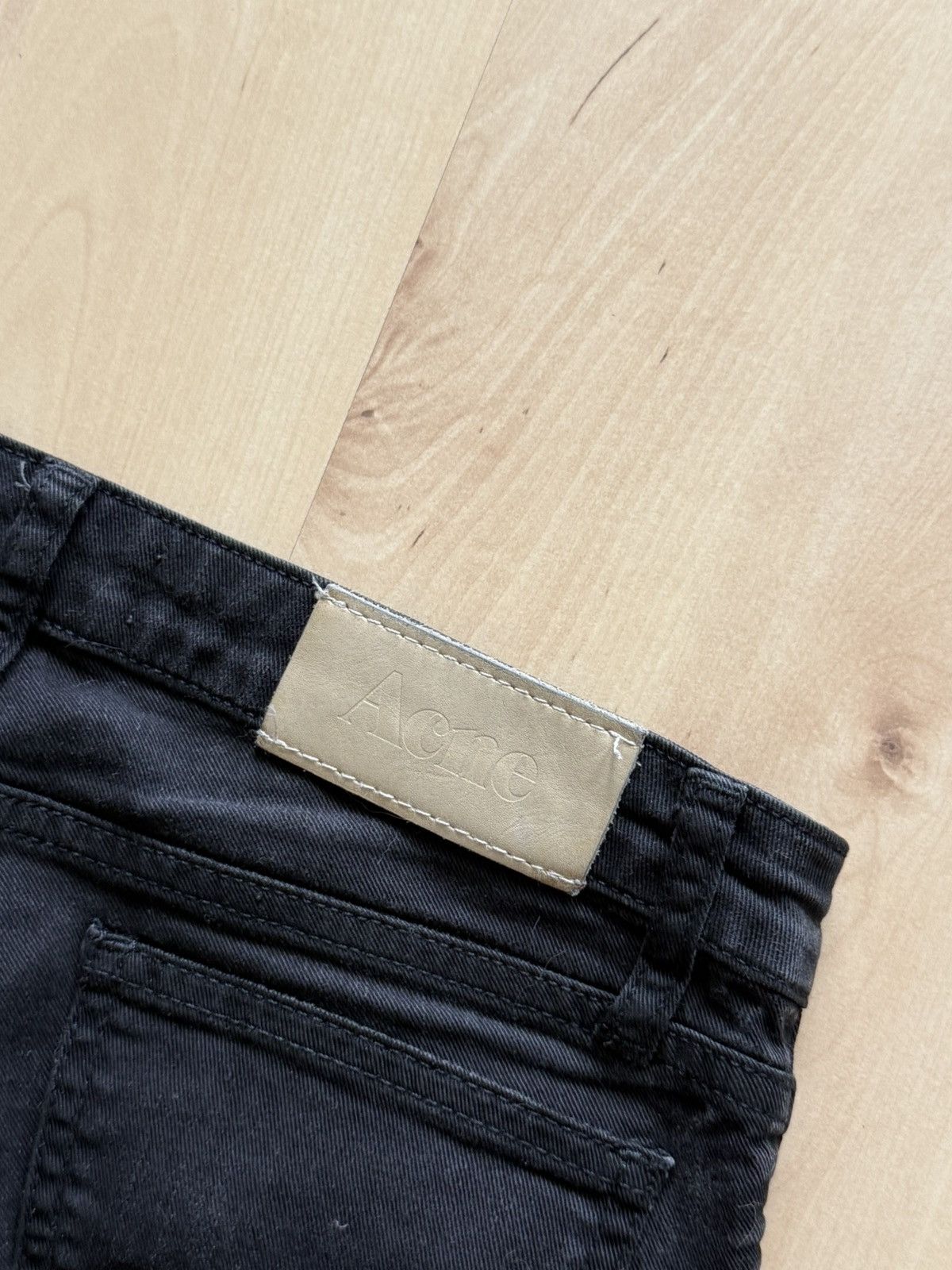 Acne Studios Acne Studios Kex Smooth black Denim Jeans pants Size 29" - 6 Thumbnail