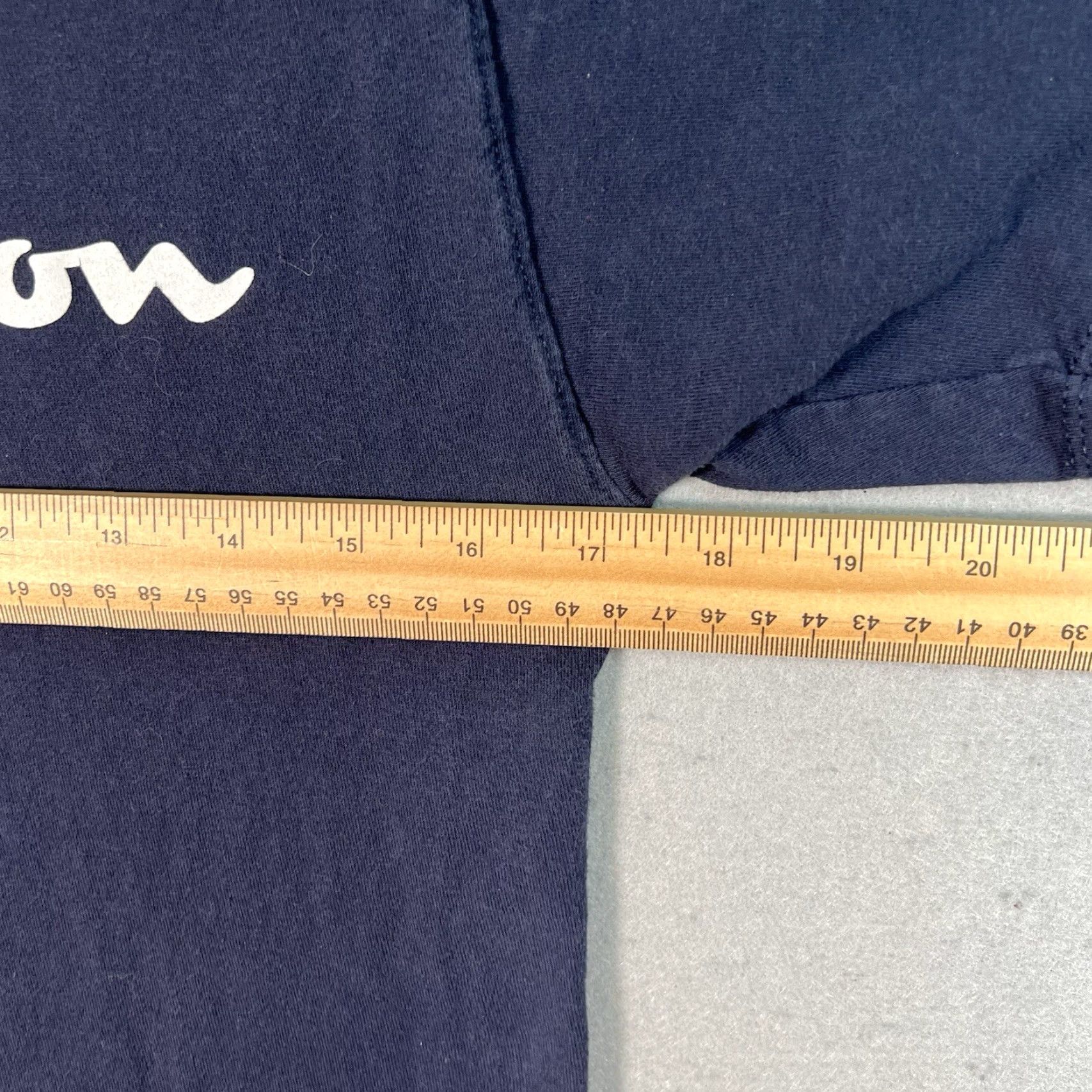 Champion VINTAGE Champion Shirt Adult Small Blue Script Spellout T Shirt Mens Size US S / EU 44-46 / 1 - 2 Thumbnail