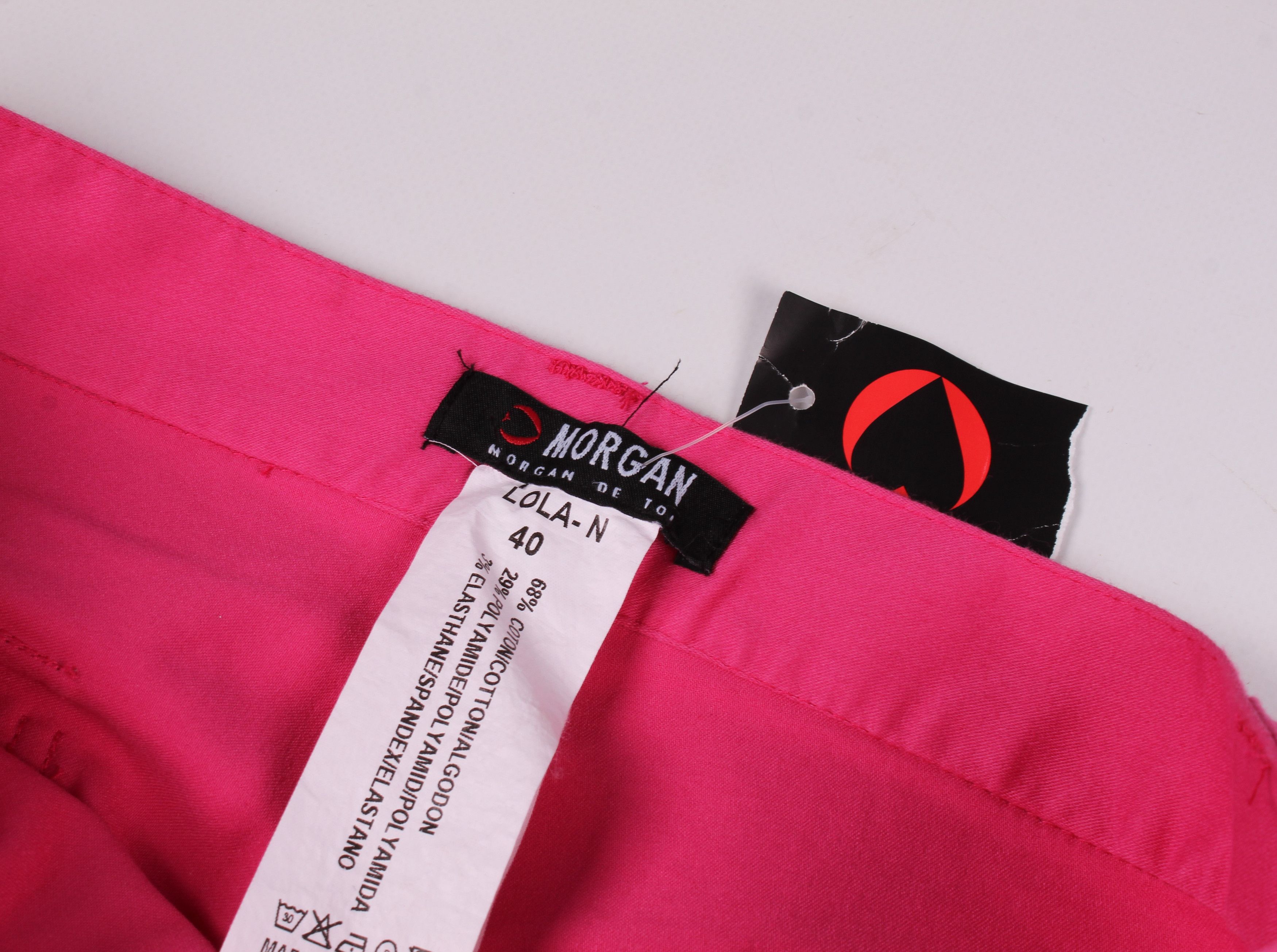 Morgan Homme Vintage Morgan de Toi Y2K Adjustable Pink Cargo Pants Size 30" / US 8 / IT 44 - 4 Thumbnail