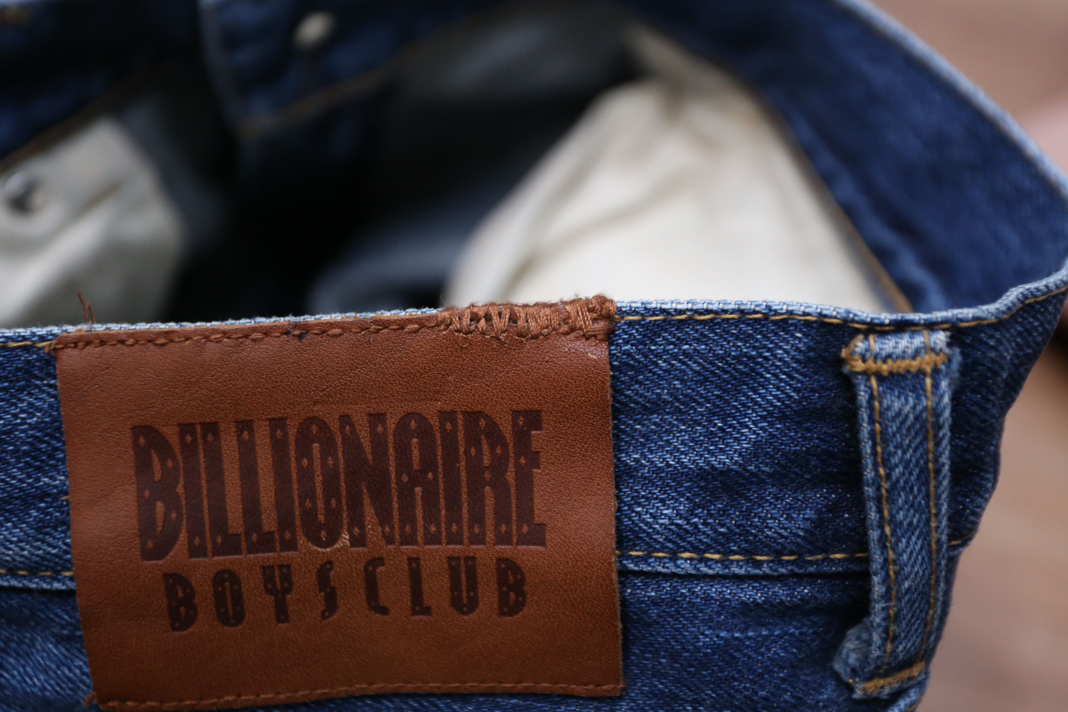 Billionaire Boys Club BBC - S/S 07 - Season 4 - Running Dog Denim Jean Size US 36 / EU 52 - 7 Thumbnail