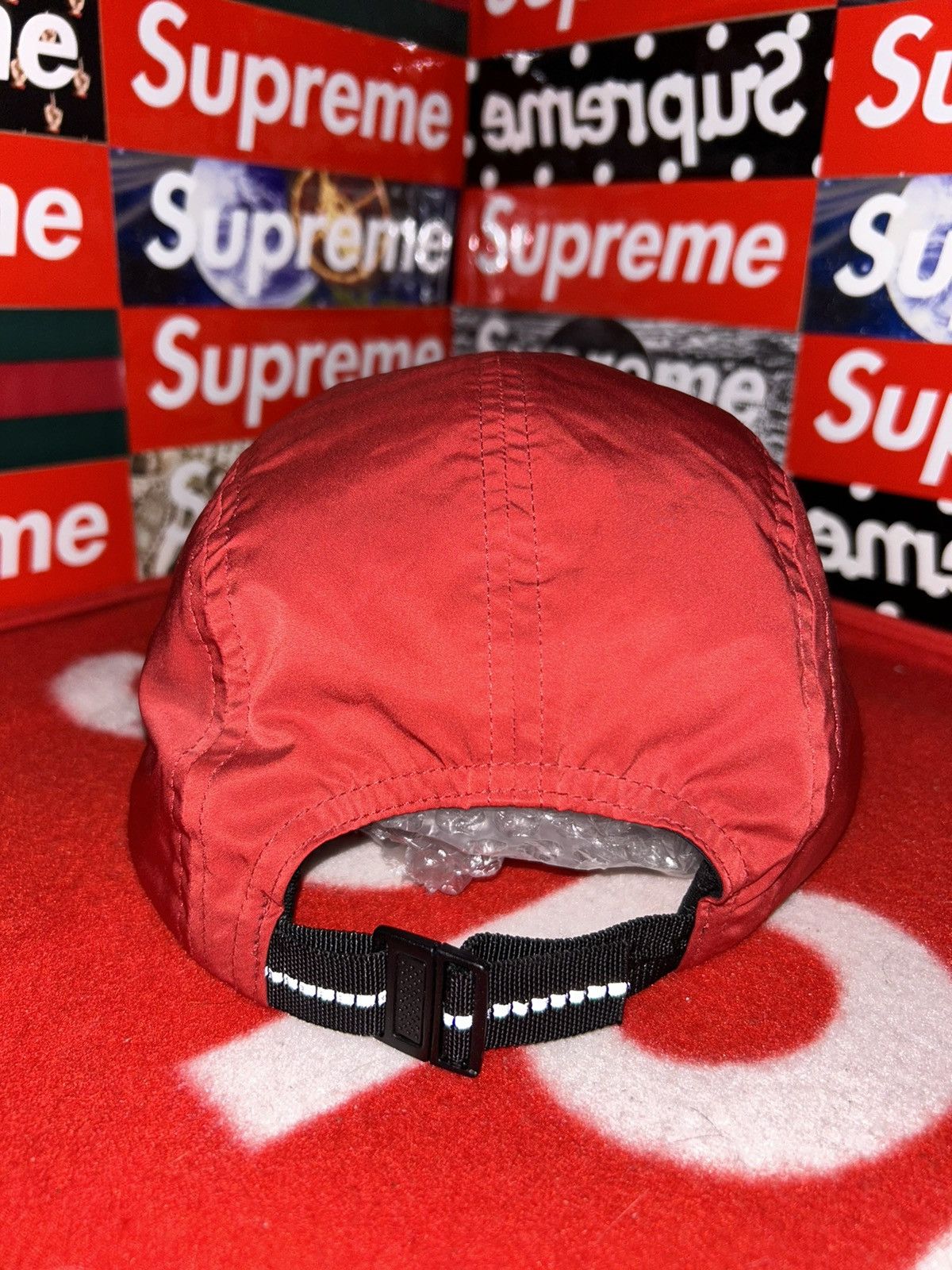 Supreme SUPREME HOLOGRAPHIC BOX LOGO 5-PANEL CAMP CAP SS19 HAT Size ONE SIZE - 4 Thumbnail